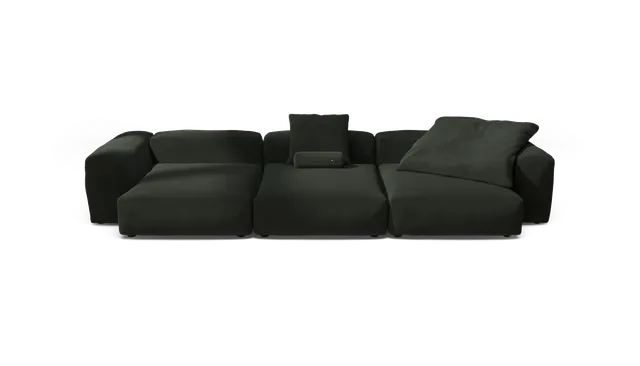 vetsak Sofa Set 05 divano angolare 5 posti Loop Loop Mousse