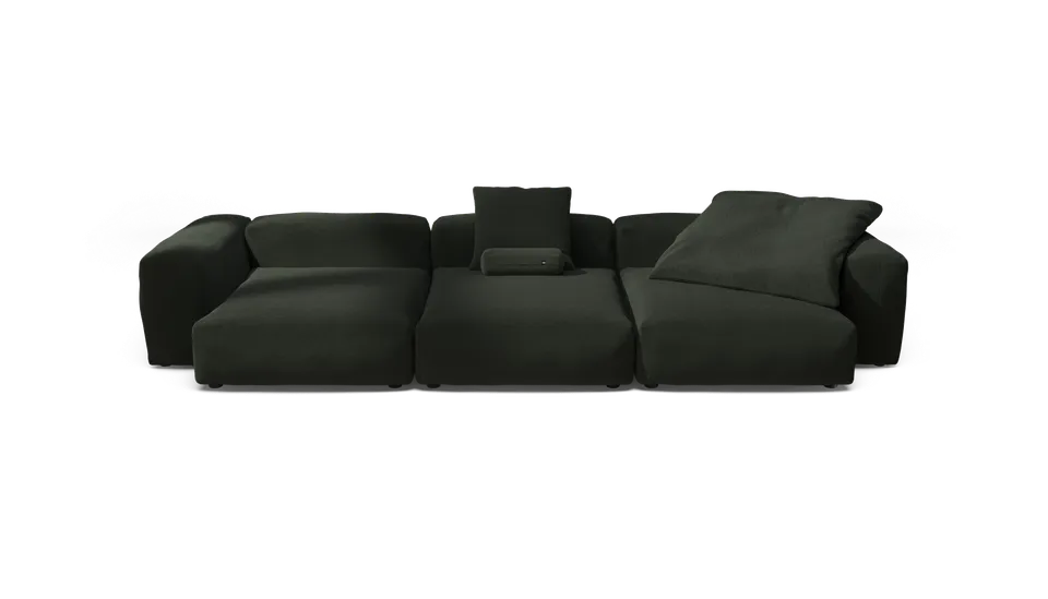 vetsak Sofa Set 05 divano angolare 5 posti Loop Loop Mousse