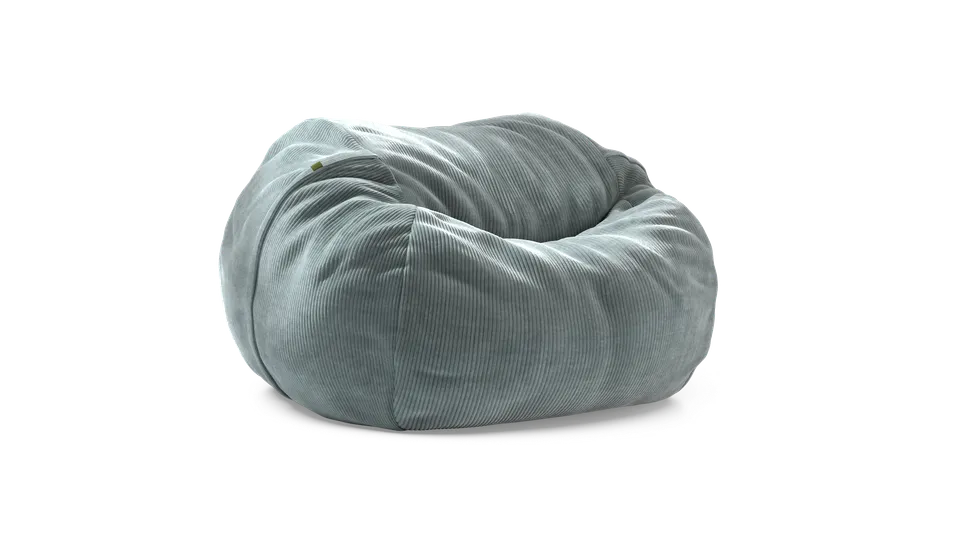 vetsak Cover Beanbag Large fodera pouf menta velluto