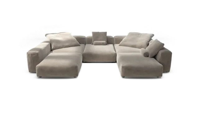 vetsak Sofa Set 06 divano modulare platinum 377x241