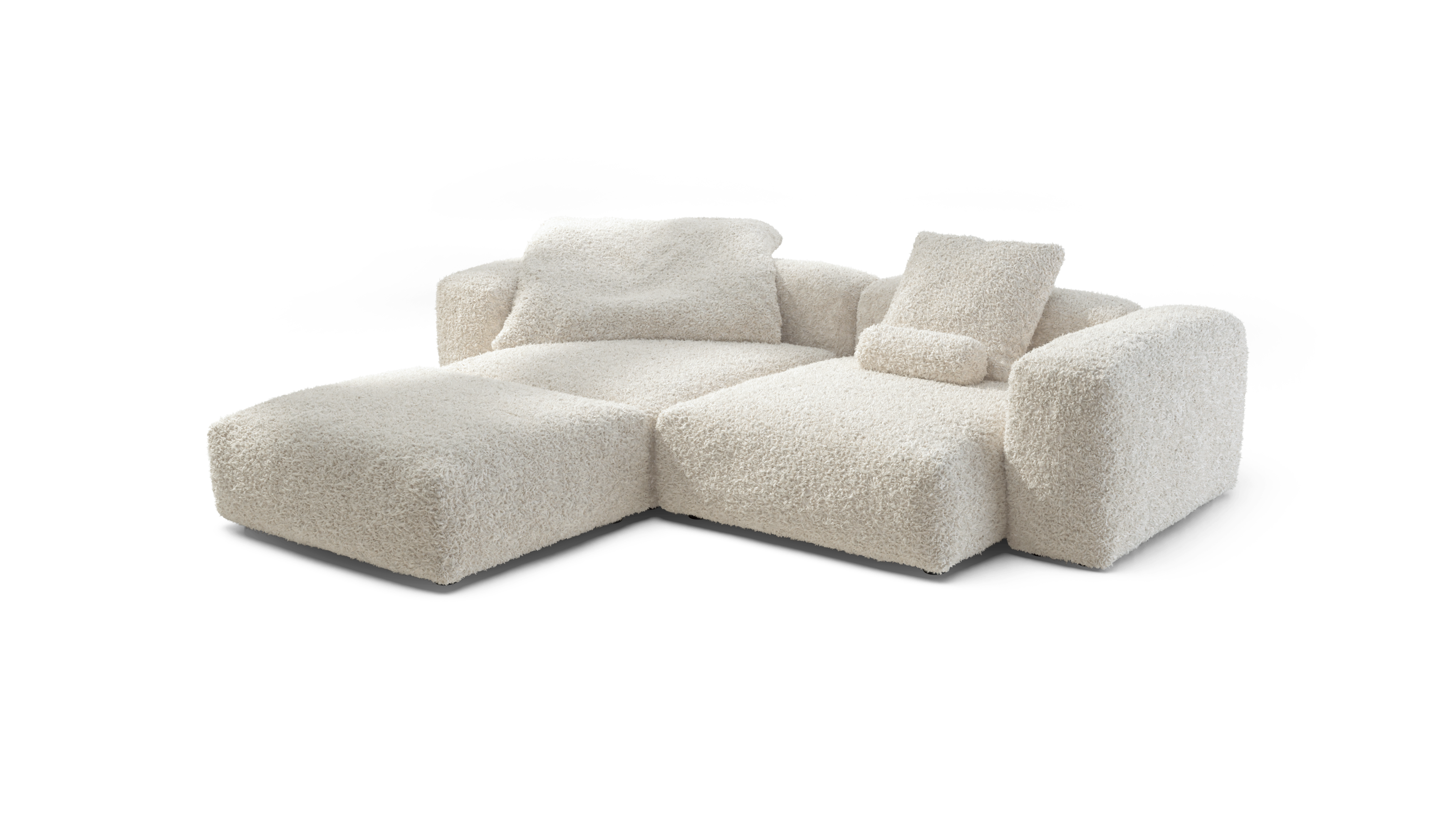 vetsak Set 03 divano componibile crema Doodle 272x220