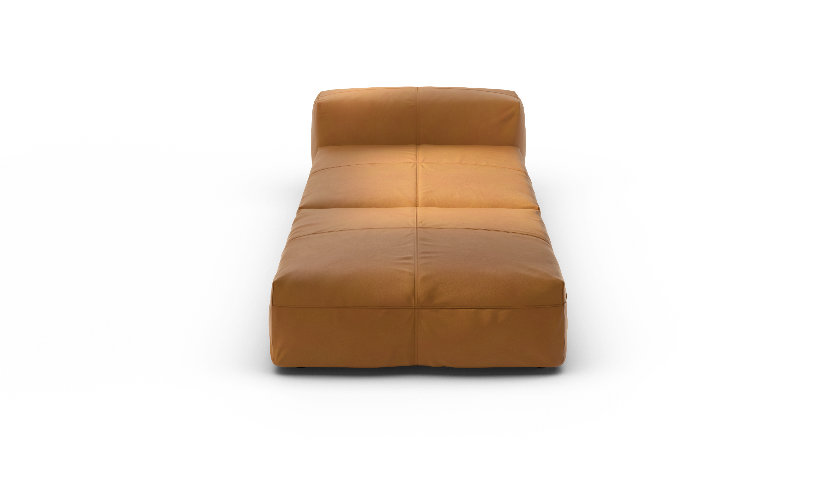 Vetsak Sofa Set 07 divano 2 posti pelle brown 105x220