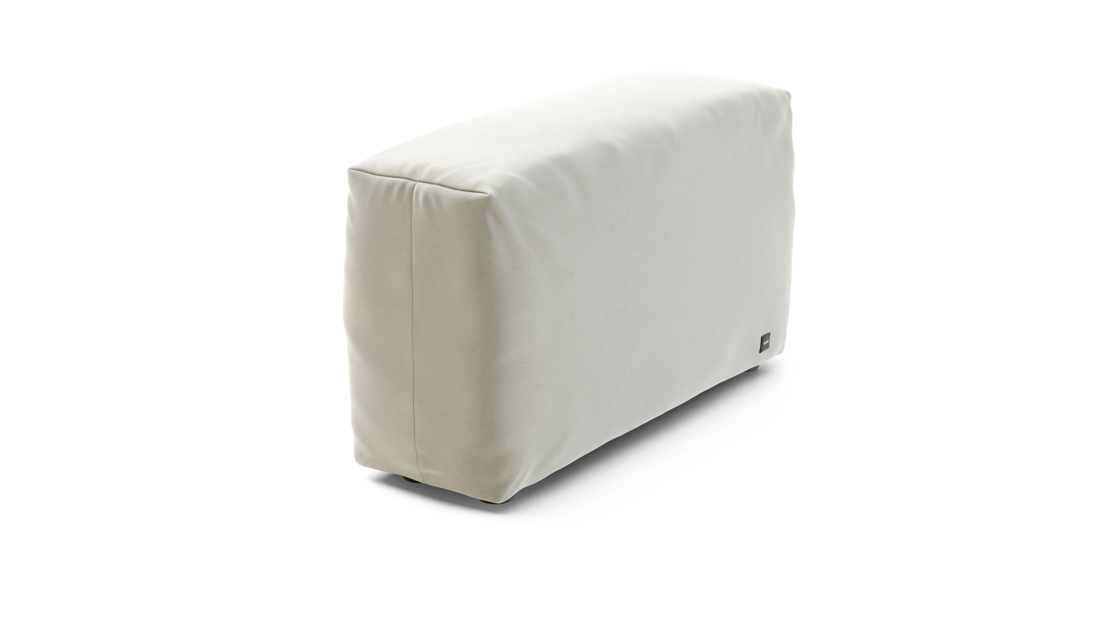 vetsak Cover Sofa Side Large fodera suave perla 105x31