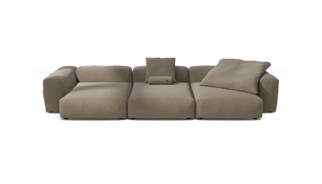 vetsak Sofa Set 05 Loop Loop divano tortora 5 posti