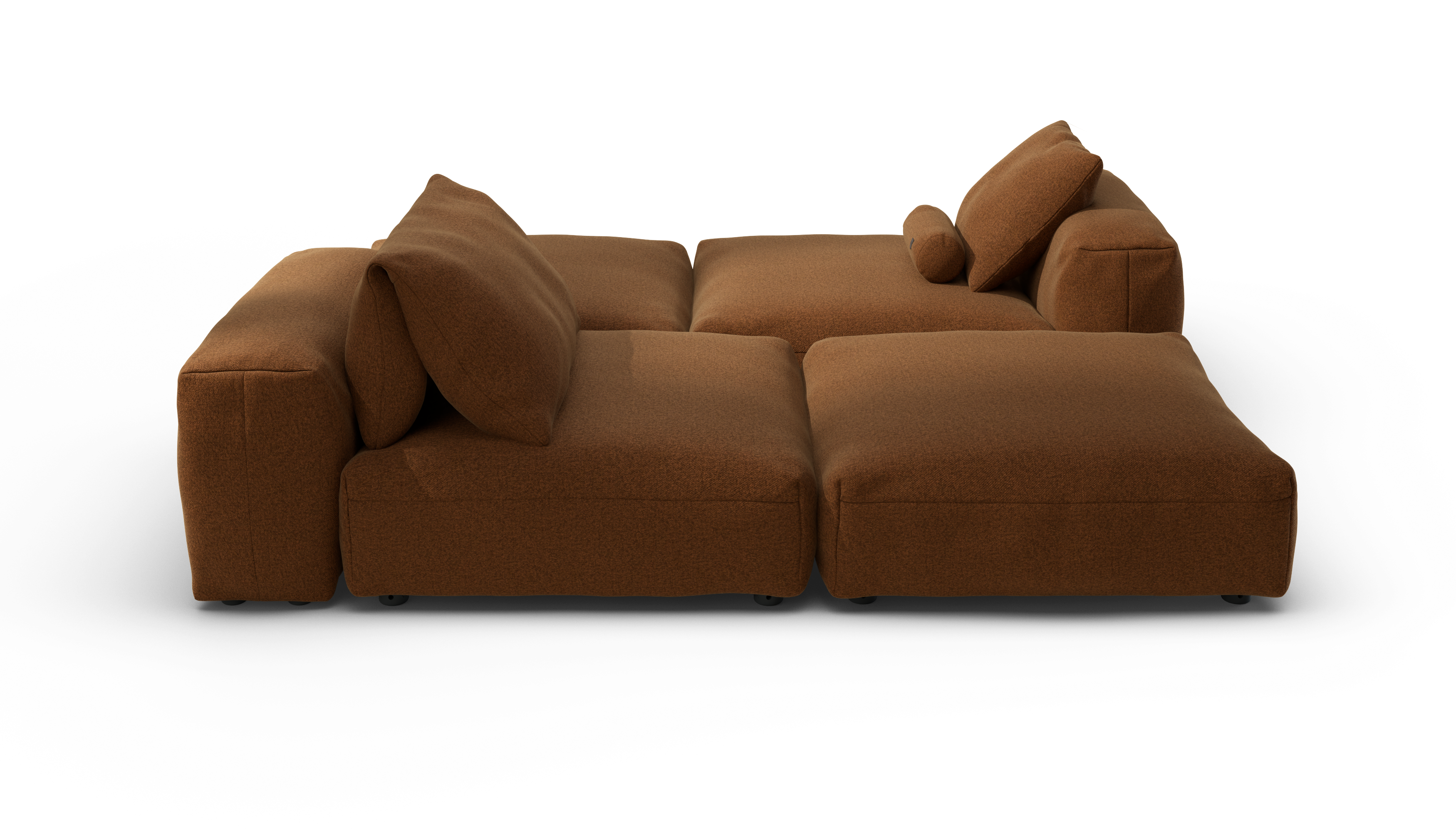 vetsak Sofa Set 08 Daybed divano outdoor Pebble Sundried 6 posti