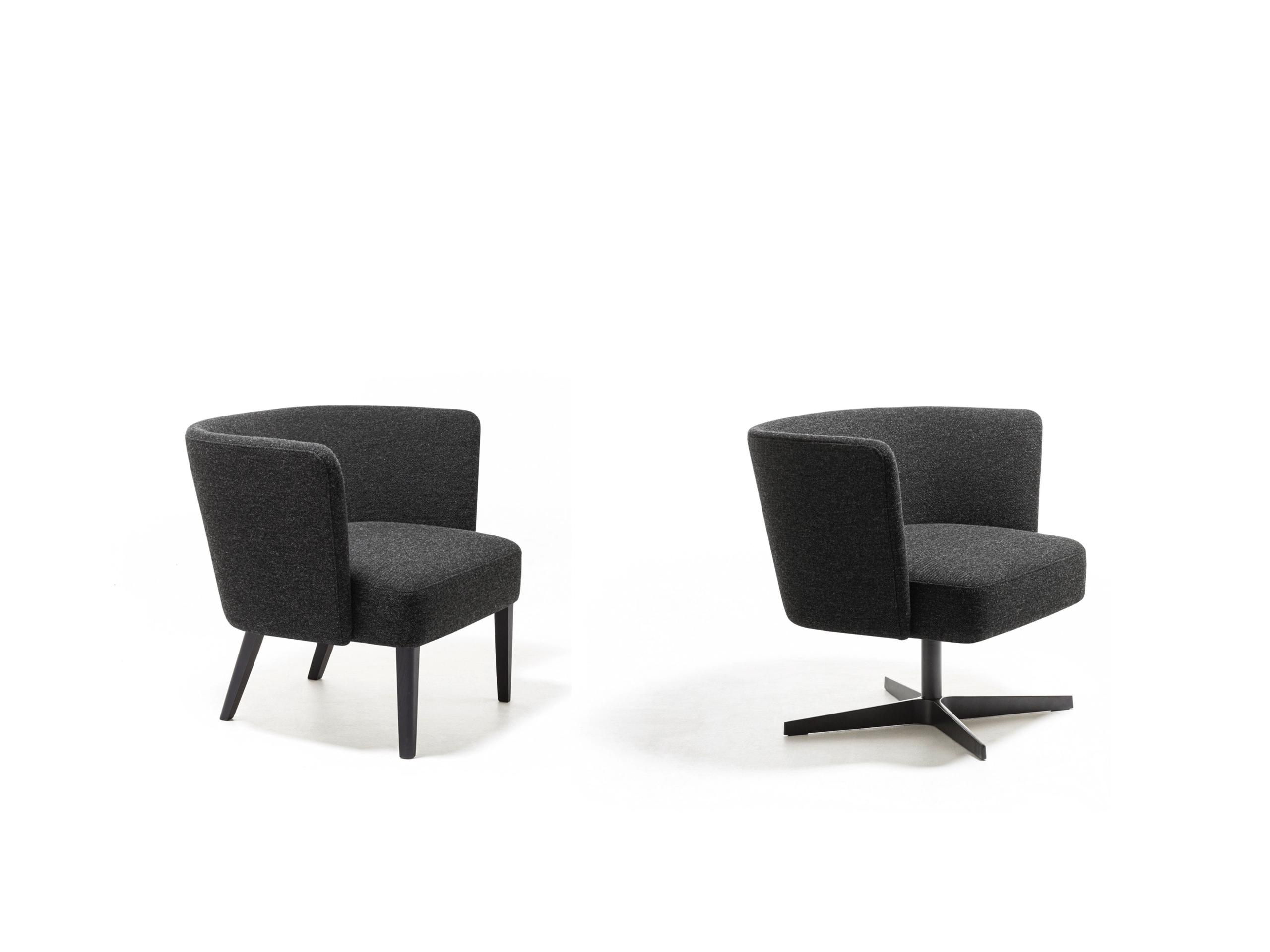La Cividina Velour poltrona lounge seduta profonda