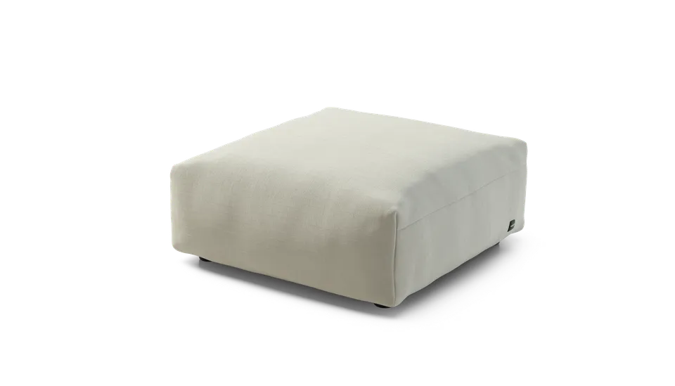 vetsak Sofa Seat Medium modulo divano piqué crema 84x84