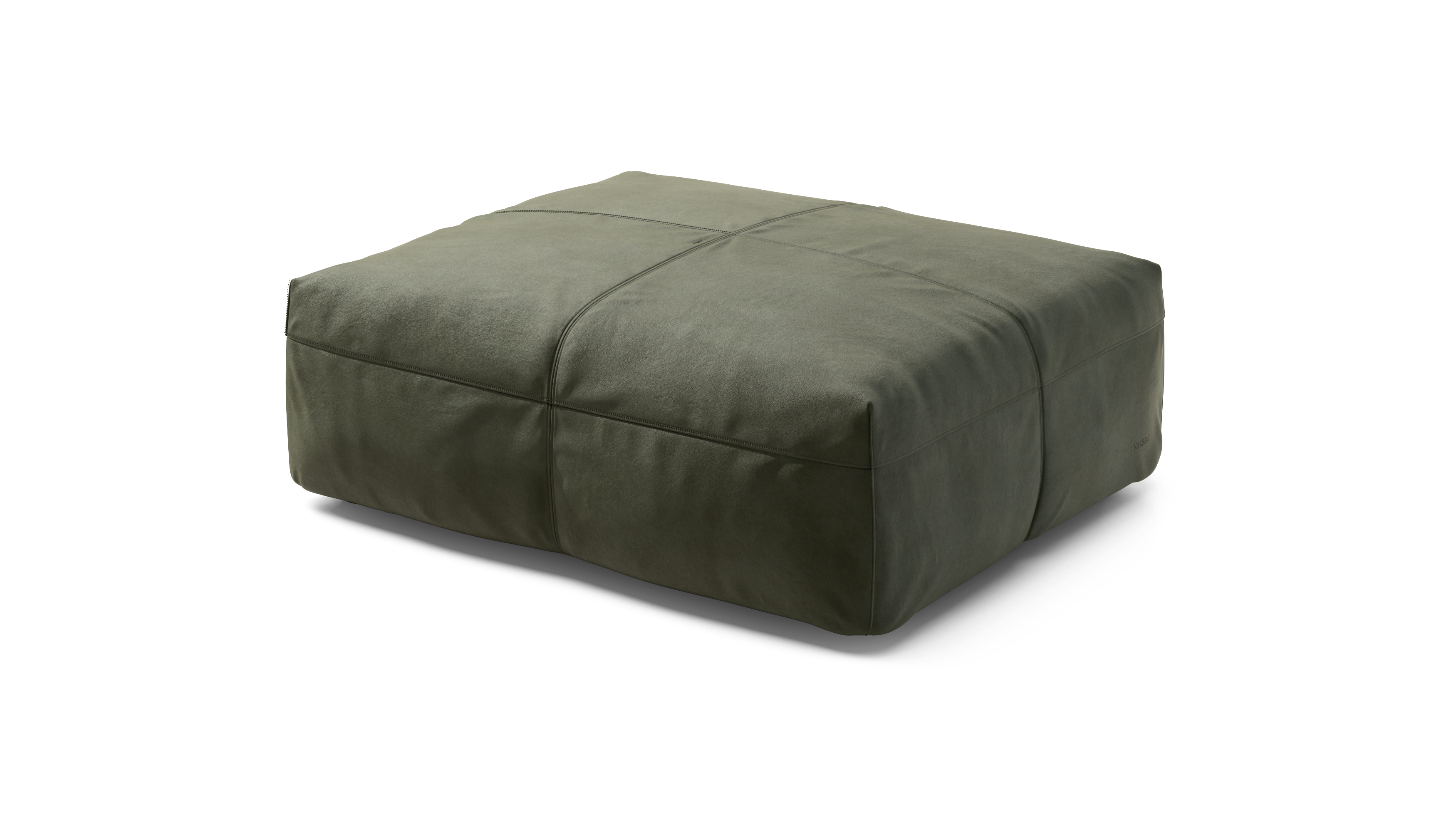 Vetsak Sofa Seat Large modulo divano pelle 105x84 oliva