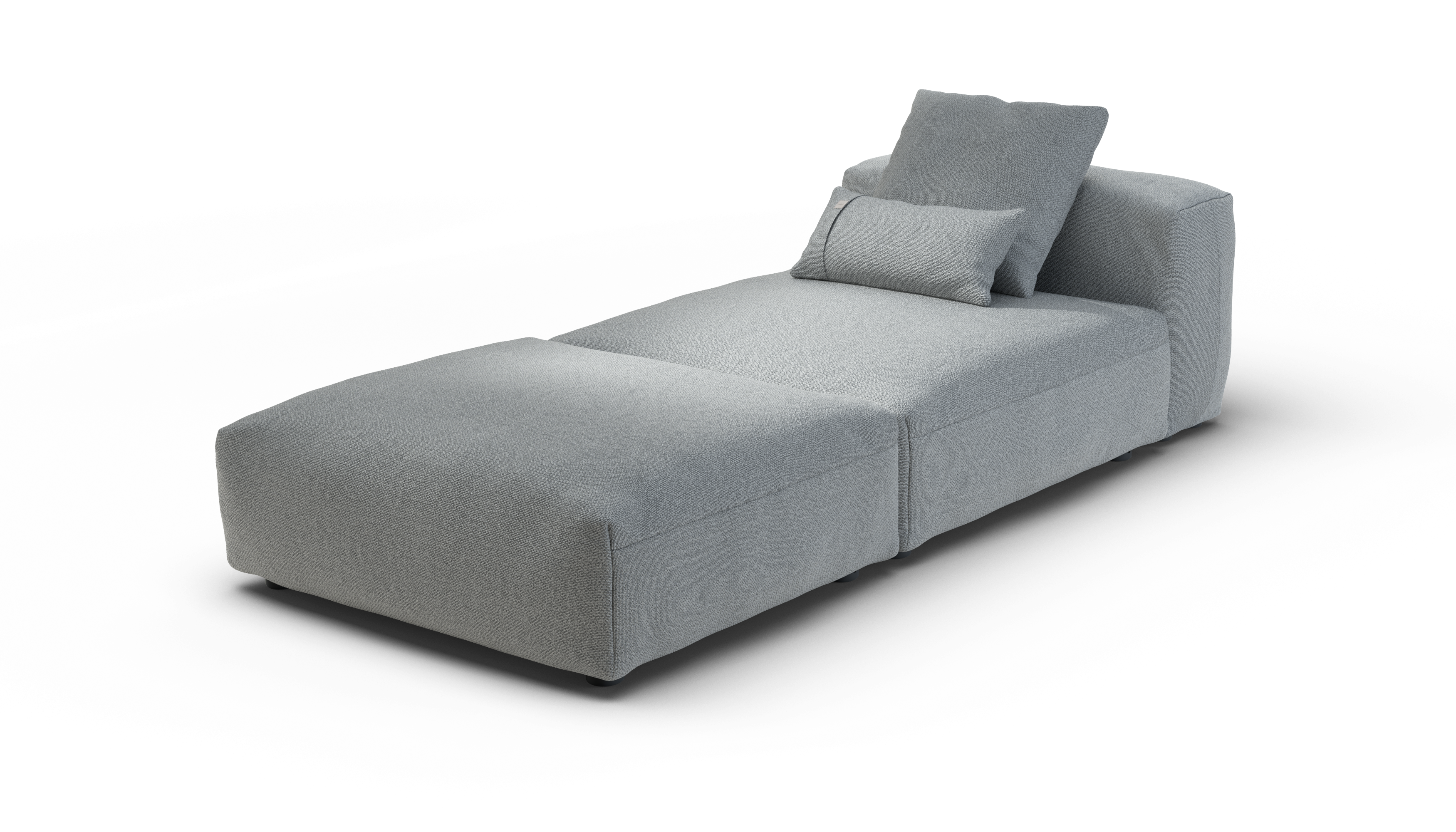 vetsak Set 07 chaise longue divano 2 posti limestone 105x220