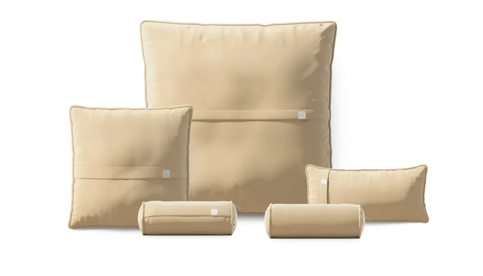 vetsak Pillow Set 4 set cuscini crema suave