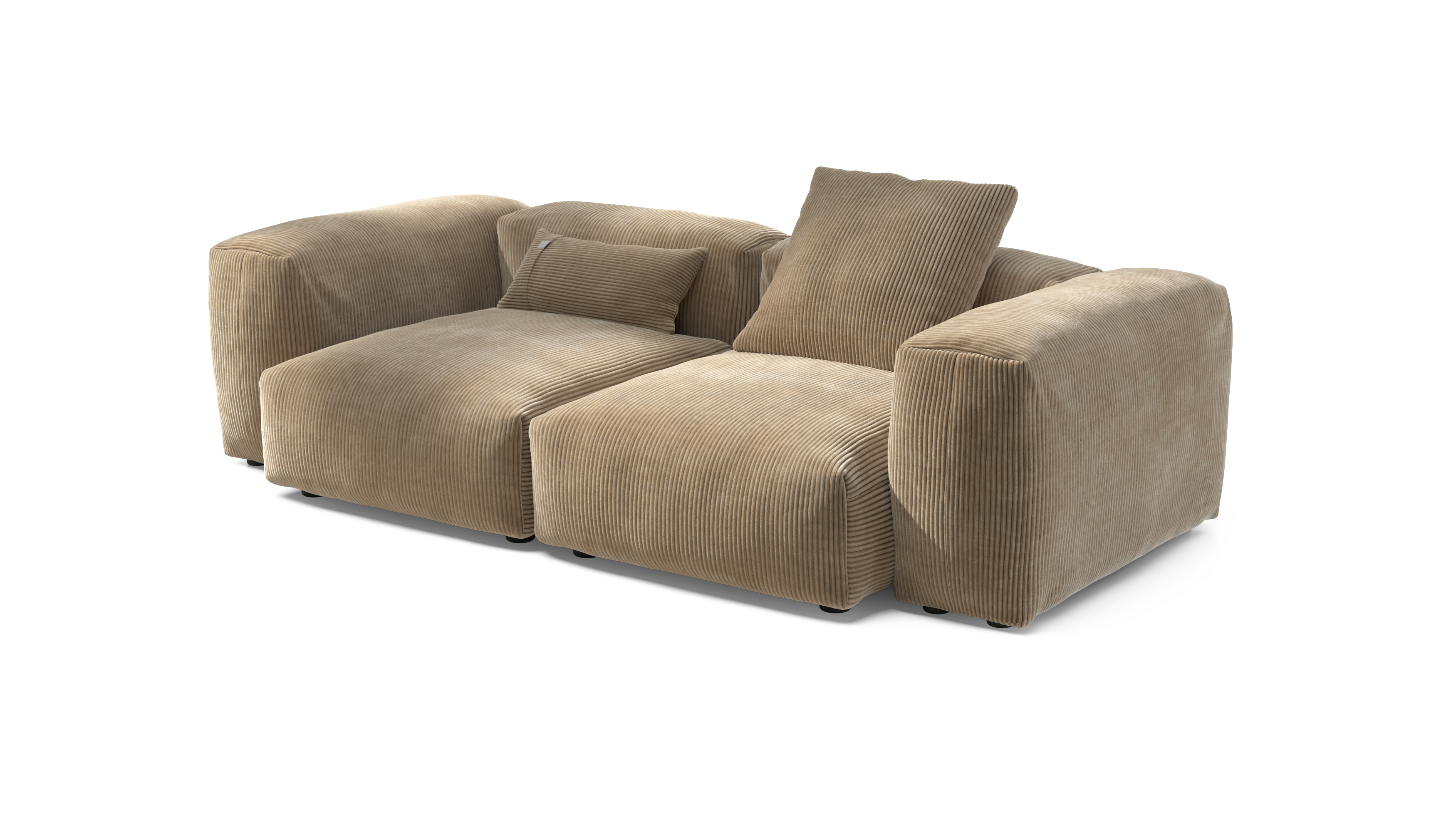 vetsak Sofa Set 02 Medium divano modulare Sand 230x115