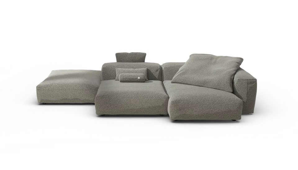 vetsak Sofa Set 09 The Island divano modulare platinum 346x241
