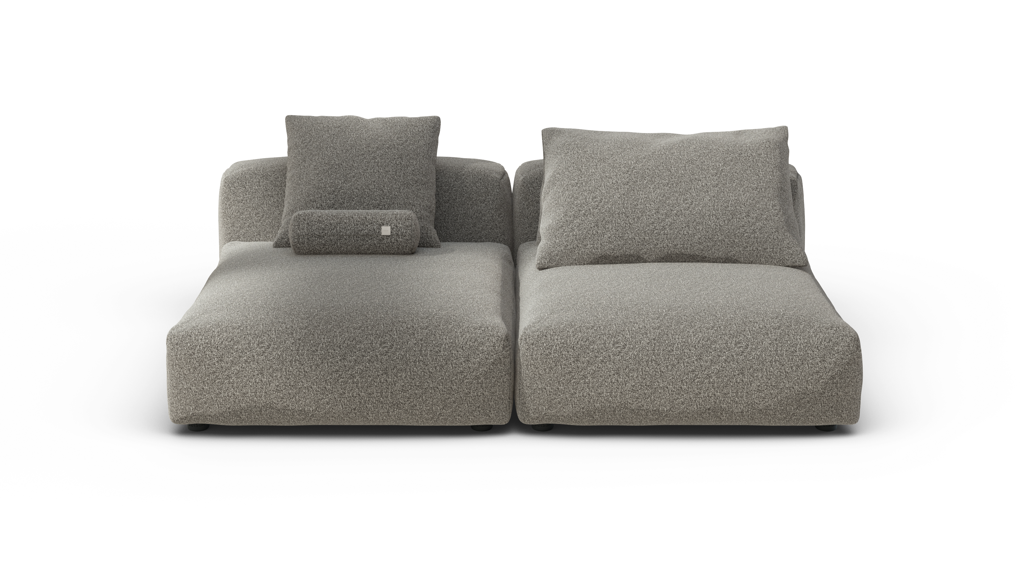 vetsak Sofa Set 01 XL divano modulare platino 210x136 seduta profonda