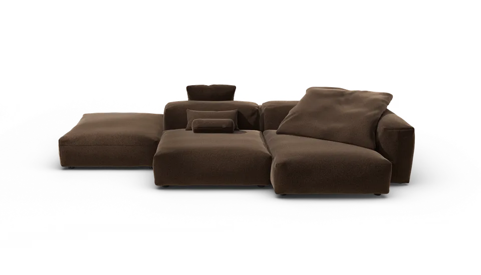 Vetsak Sofa Set 09 The Island divano 6 posti umber