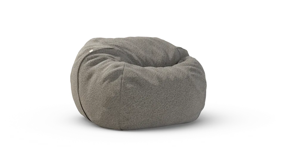 vetsak Beanbag Medium pouf pebble platino