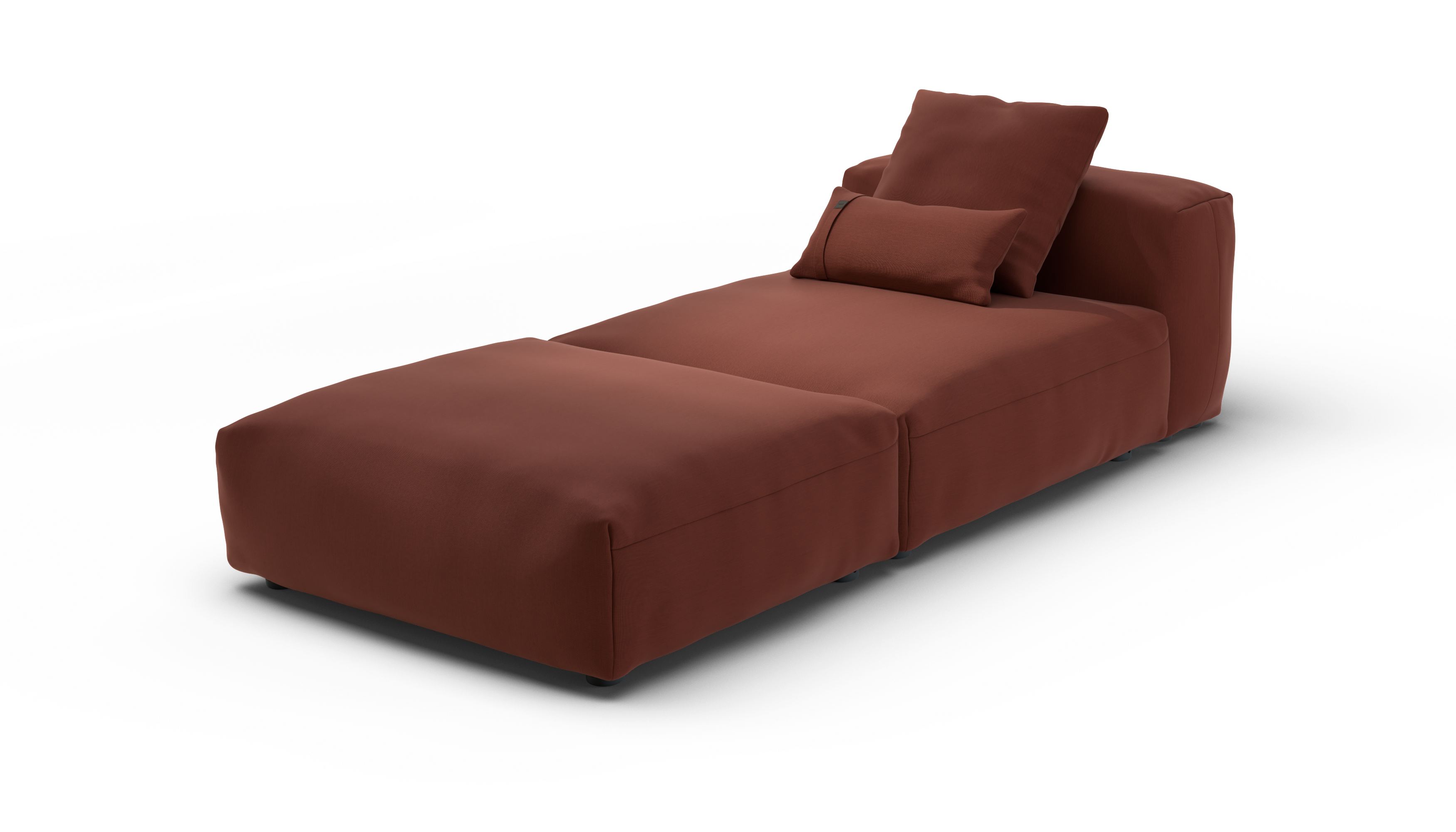 Vetsak Sofa Set 07 Sun Lounger divano zafferano terrain 2 posti