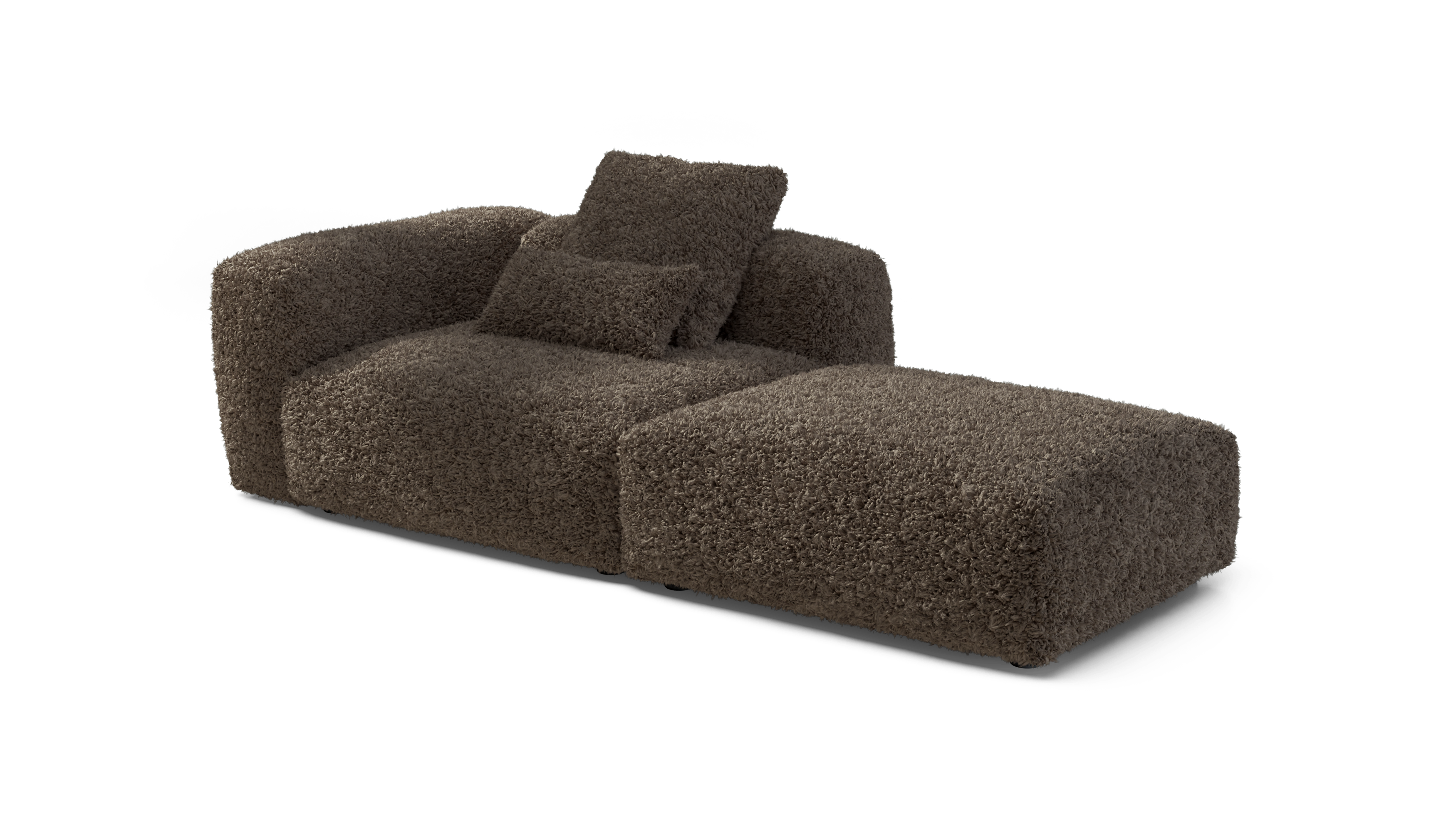vetsak Sofa Set 01 Large divano modulare cacao 210x115