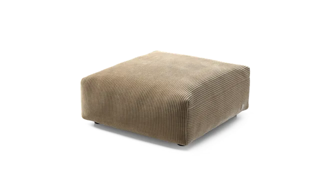 vetsak Sofa Seat Medium modulo seduta velluto sabbia 84x84