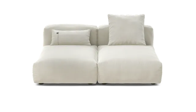 vetsak Sofa Set 01 Medium divano modulare Suave Pearl 2,5 posti