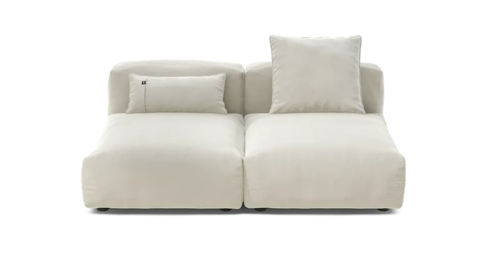 vetsak Sofa Set 01 Medium divano modulare Suave Pearl 2,5 posti