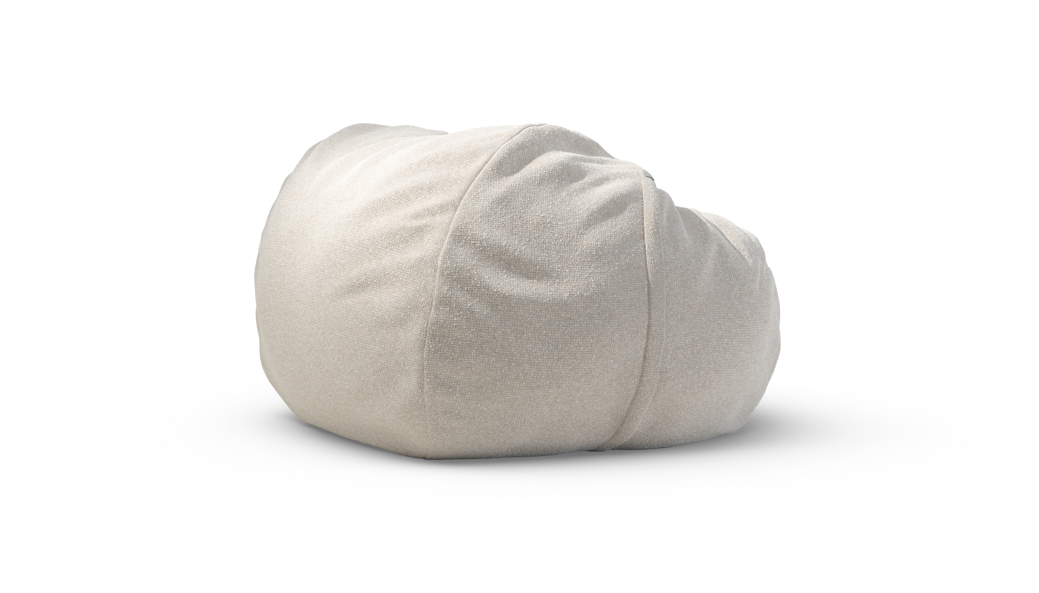 vetsak Beanbag Large pouf Nub crema sfoderabile