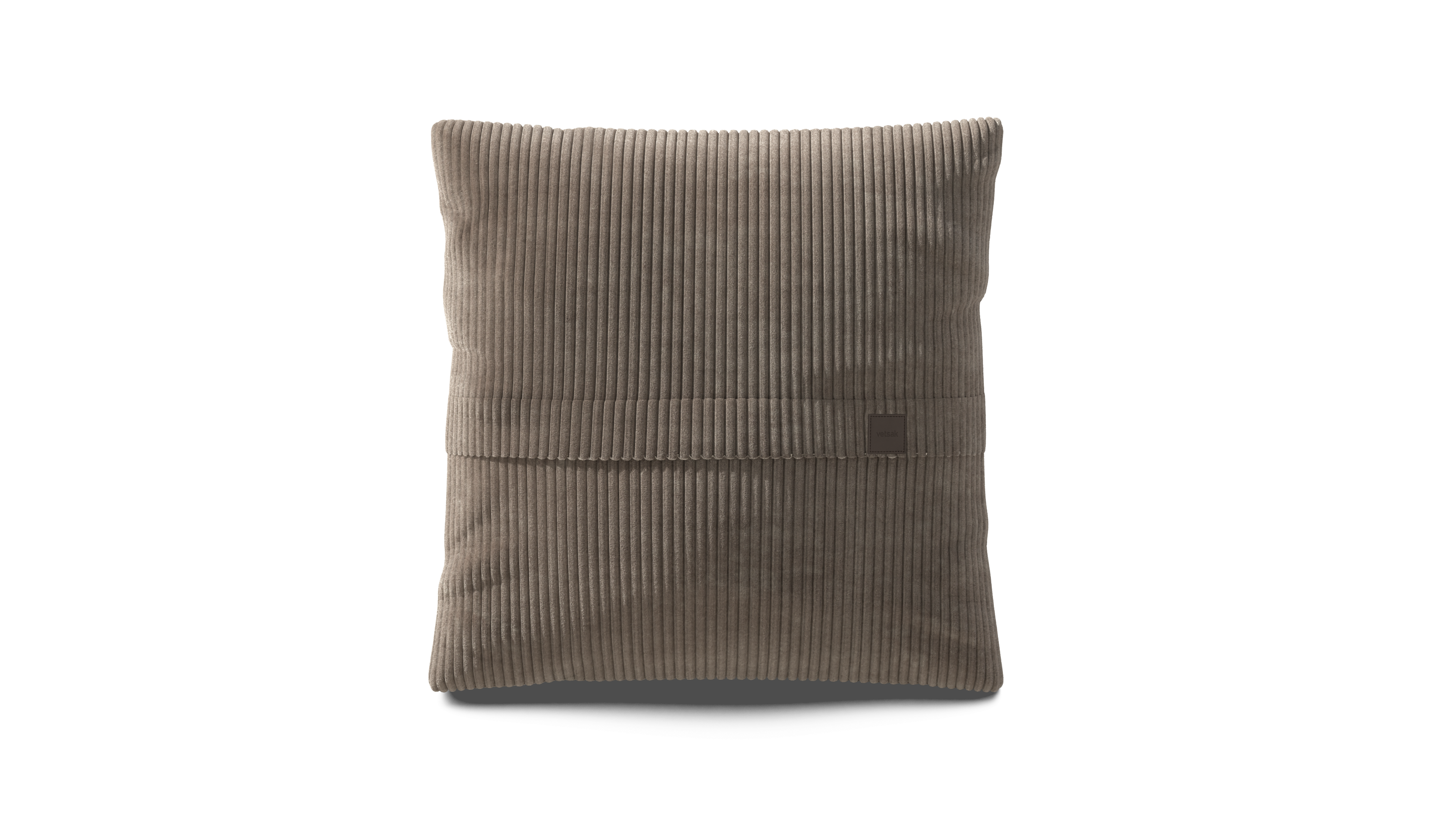 vetsak Big Pillow cuscino grande moka velluto a coste