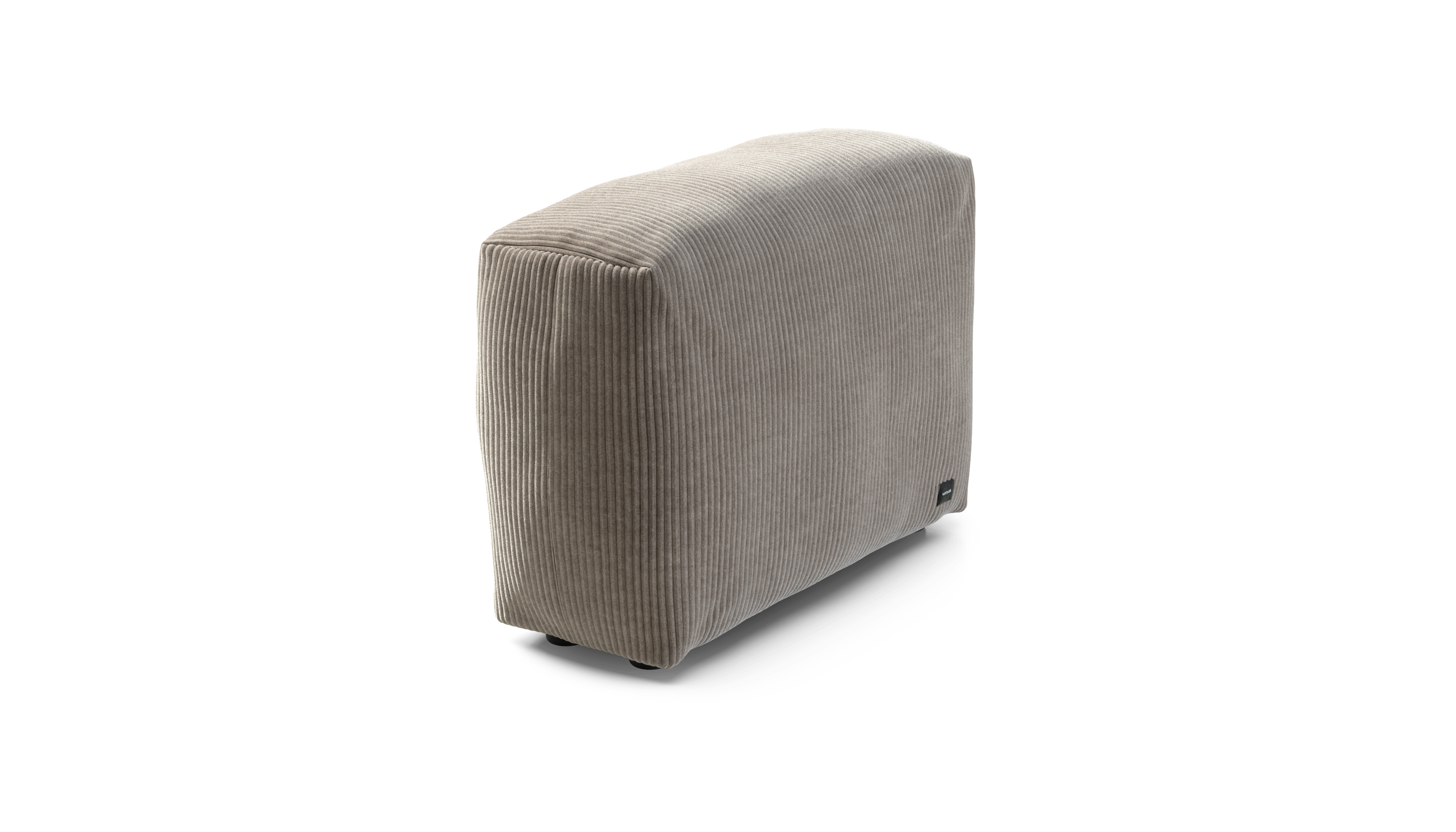 vetsak Cover Sofa Side Medium fodera platino 84x31 velluto