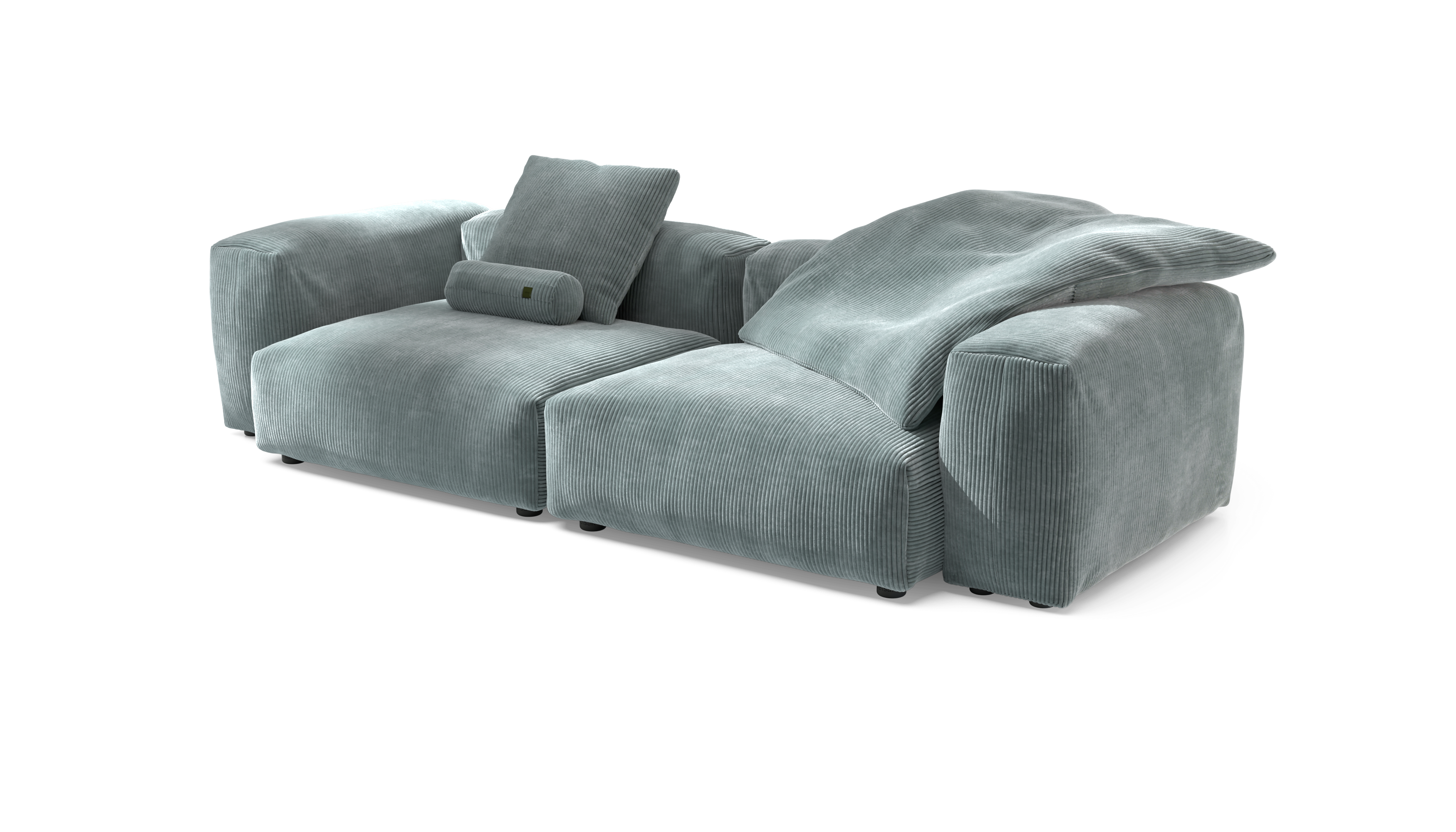 vetsak Sofa Set 02 Large divano Mint 272x115 sfoderabile