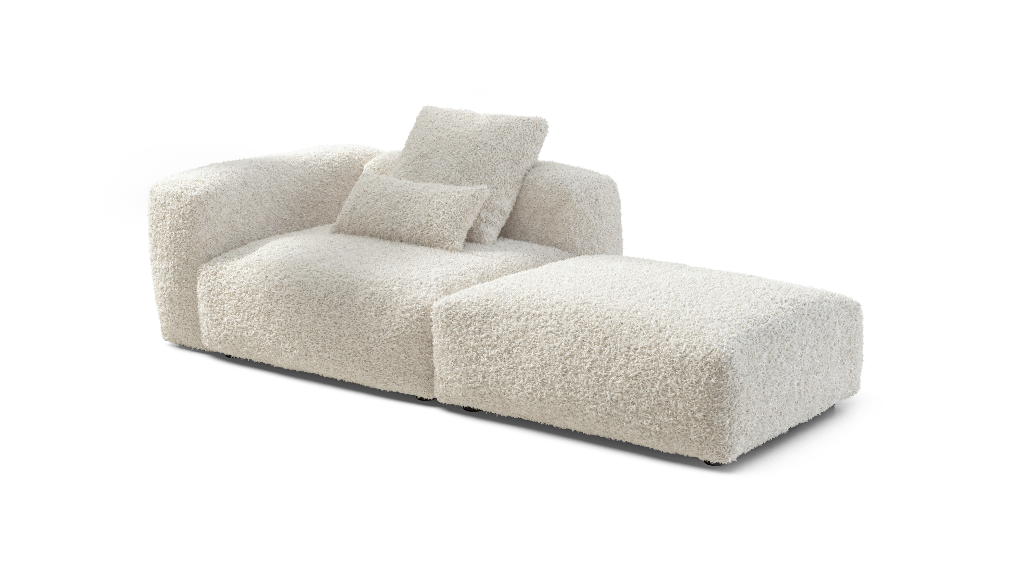 vetsak Sofa Set 01 Large divano modulare Doodle crema 210x115