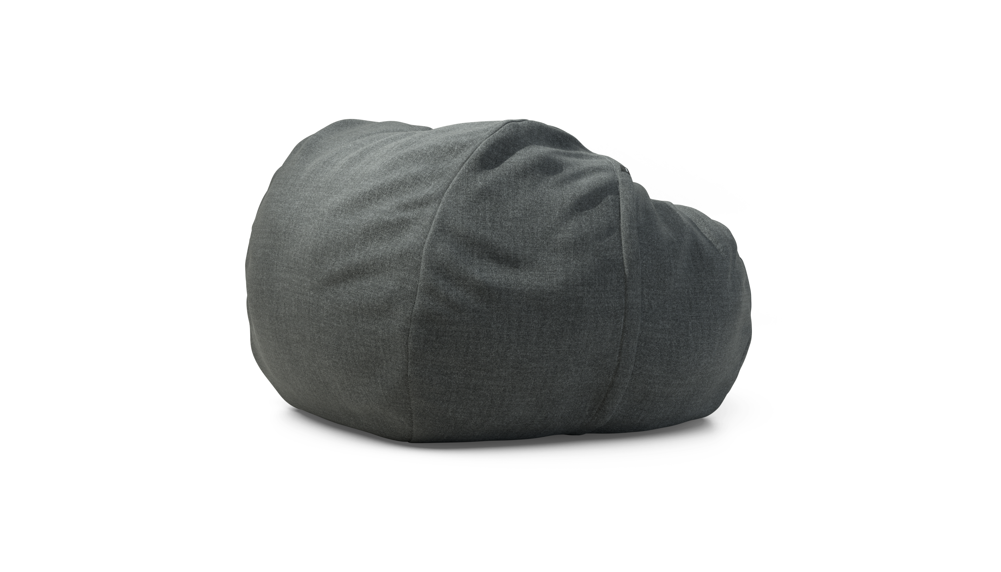 vetsak Beanbag L pouf grigio scuro pique da esterno ampio