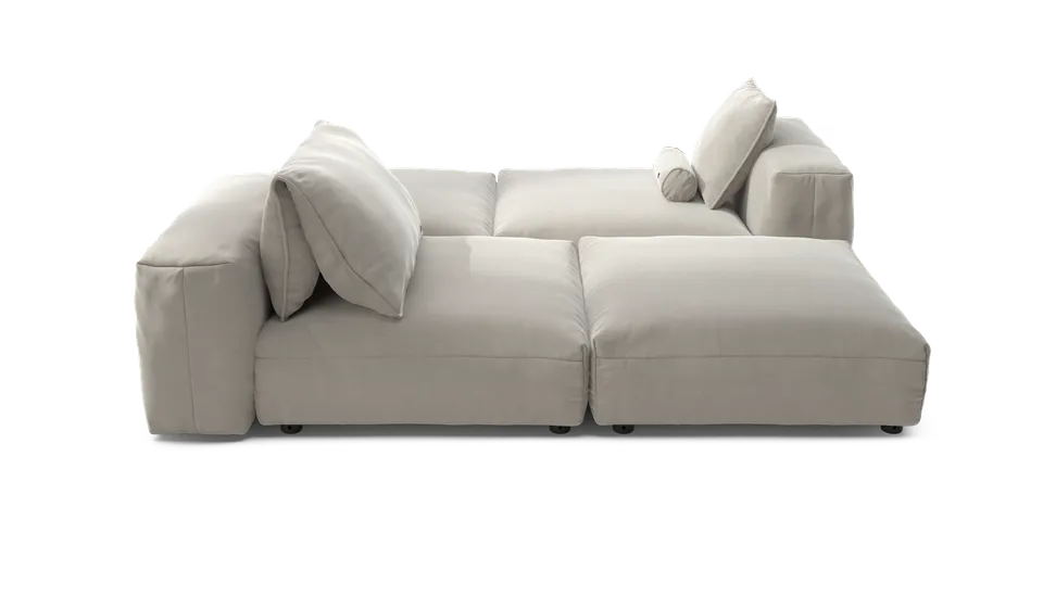 vetsak Sofa Set 08 Daybed divano modulare clay in suave