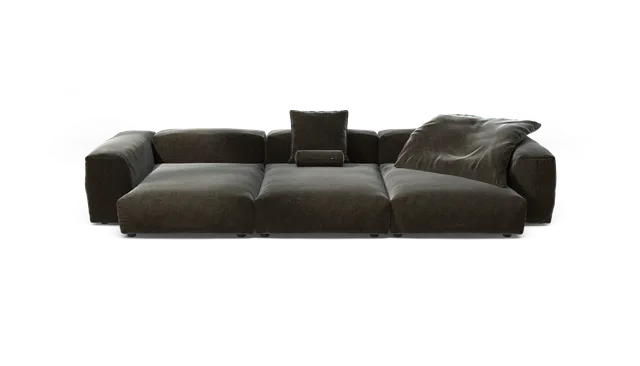 vetsak Sofa Set 05 divano modulare 5 posti Suave antracite