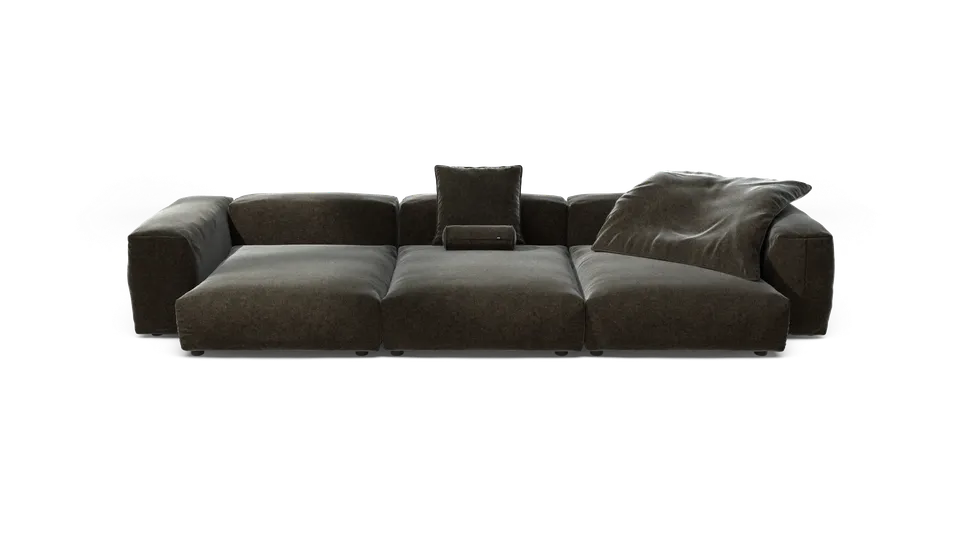 vetsak Sofa Set 05 divano modulare 5 posti Suave antracite