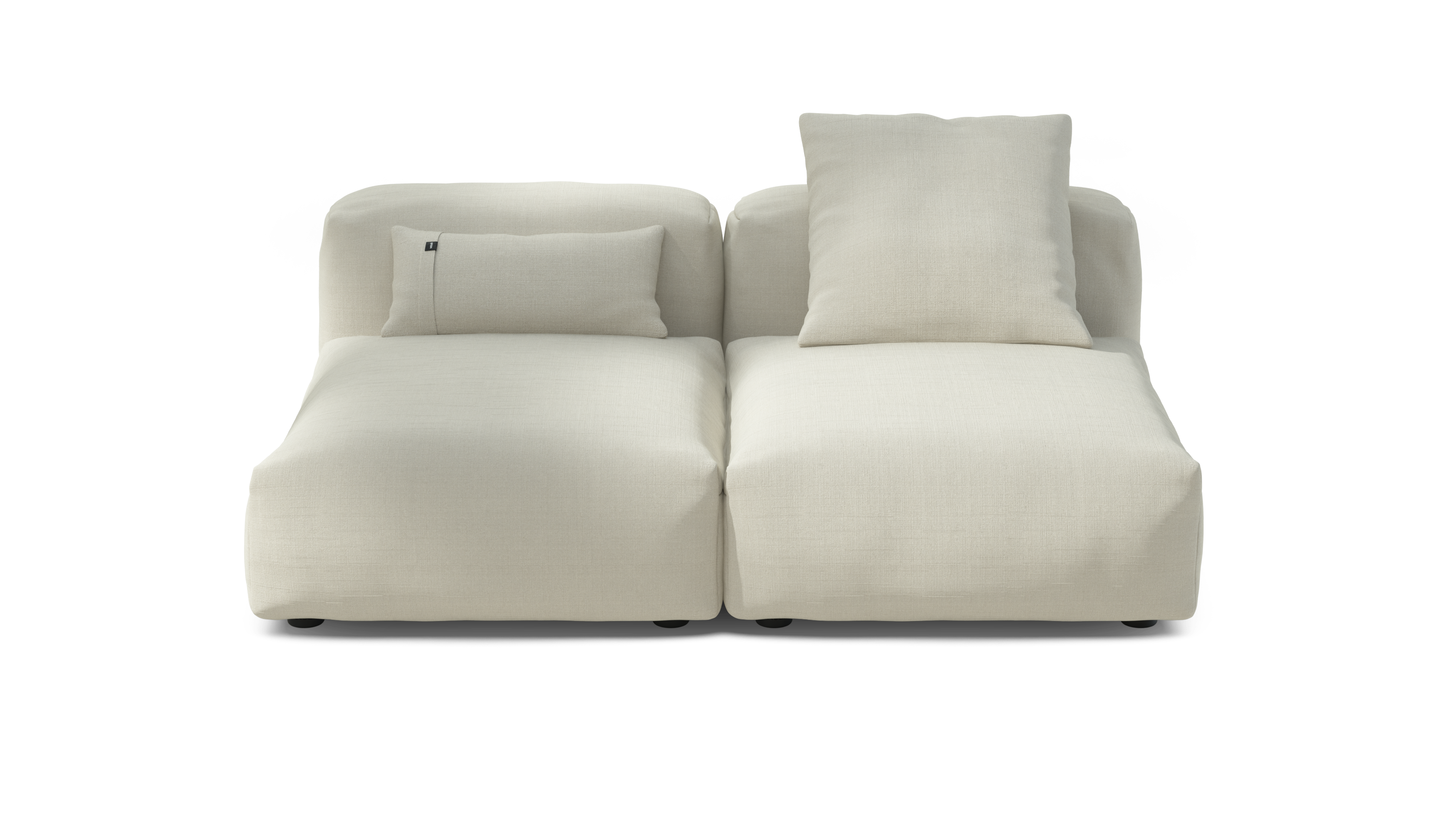 vetsak Sofa Set 01 Medium divano crema in pique