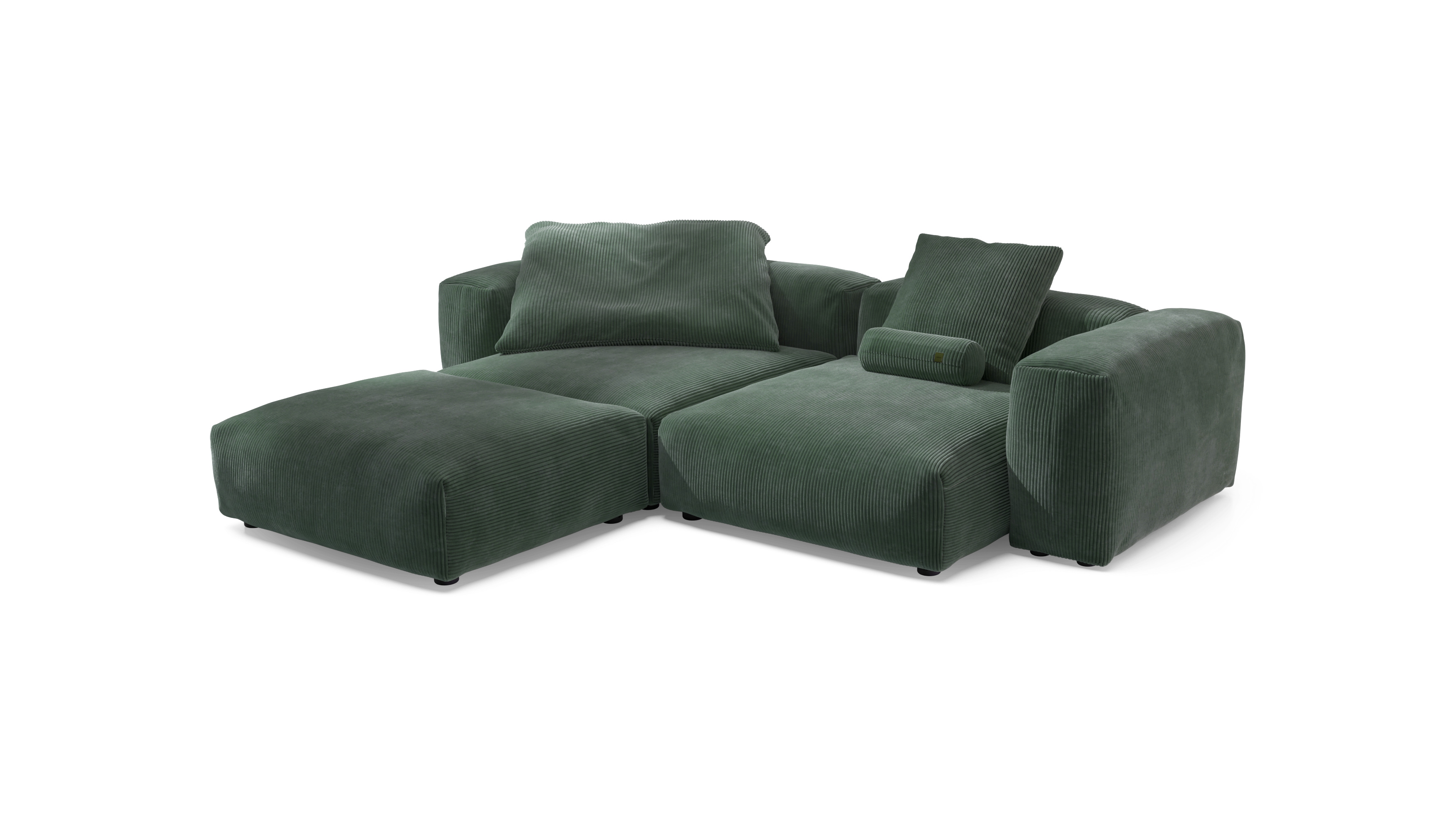 vetsak Sofa Set 03 divano modulare velluto hunter