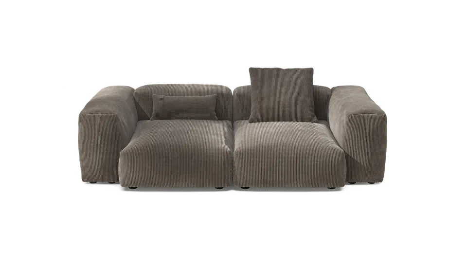 vetsak Sofa Set 02 Medium divano mocha 230x115 cm