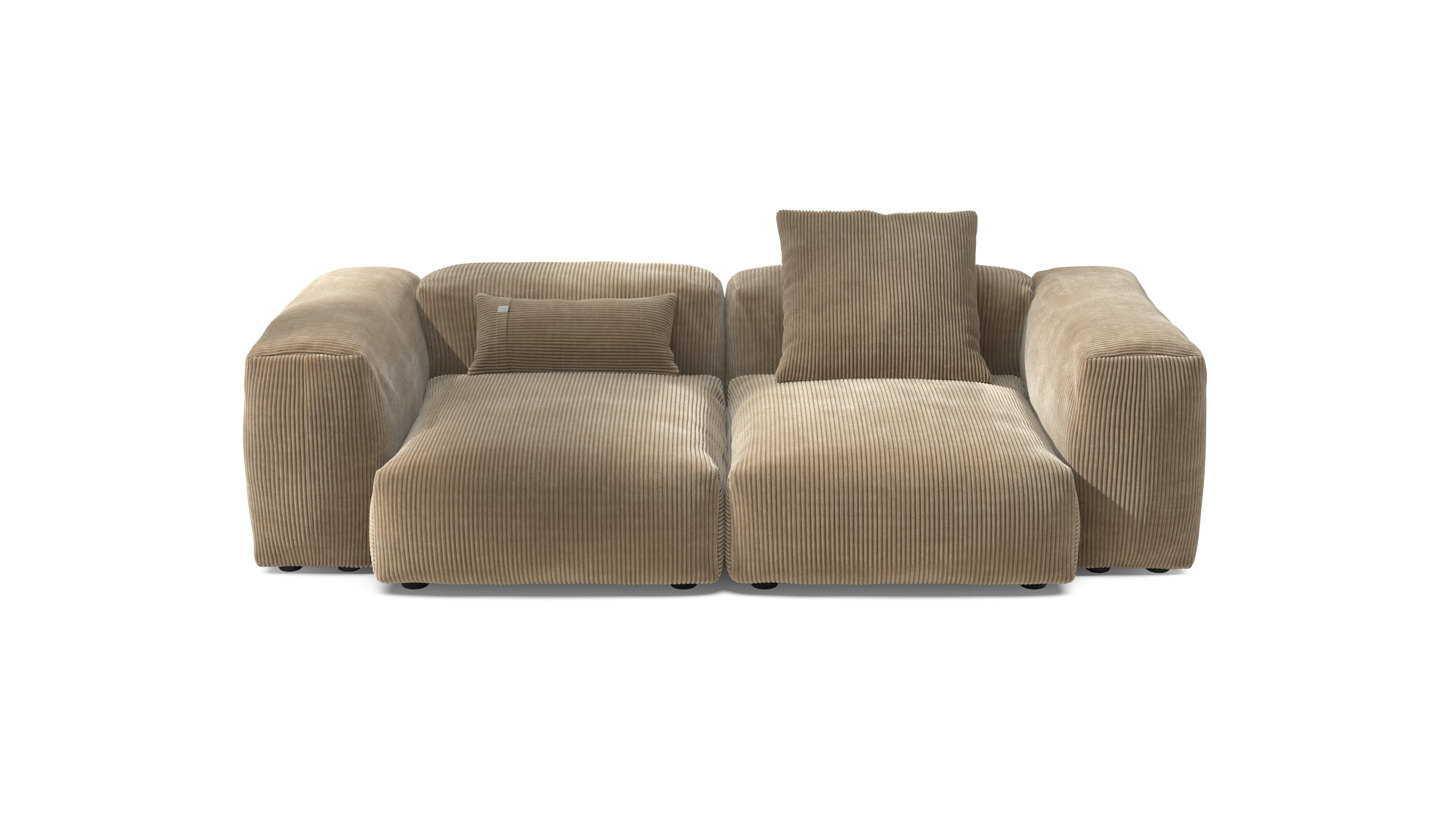 vetsak Sofa Set 02 Medium divano modulare Sand 230x115