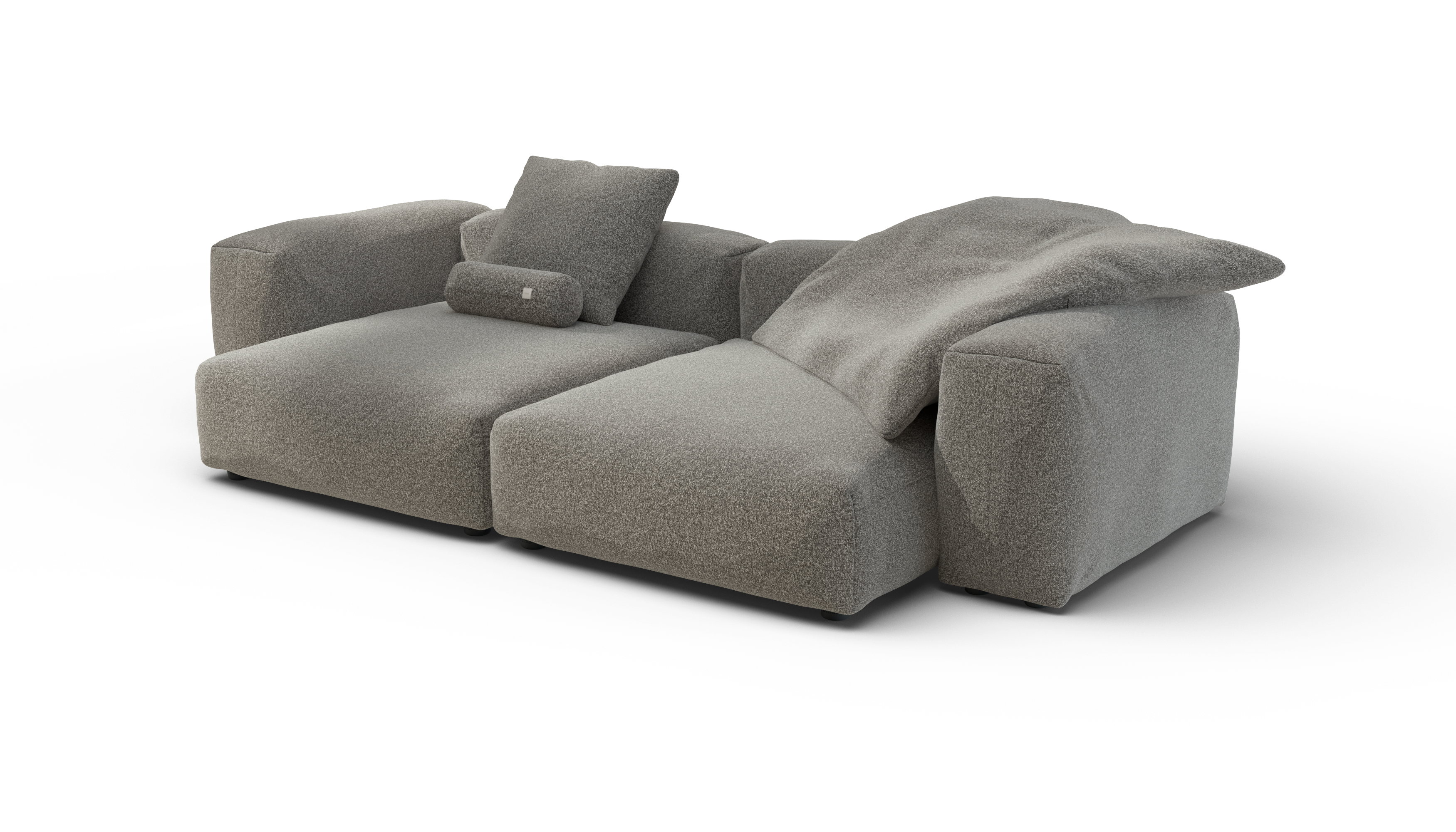 vetsak Sofa Set 02 XL divano modulare platino 272x136