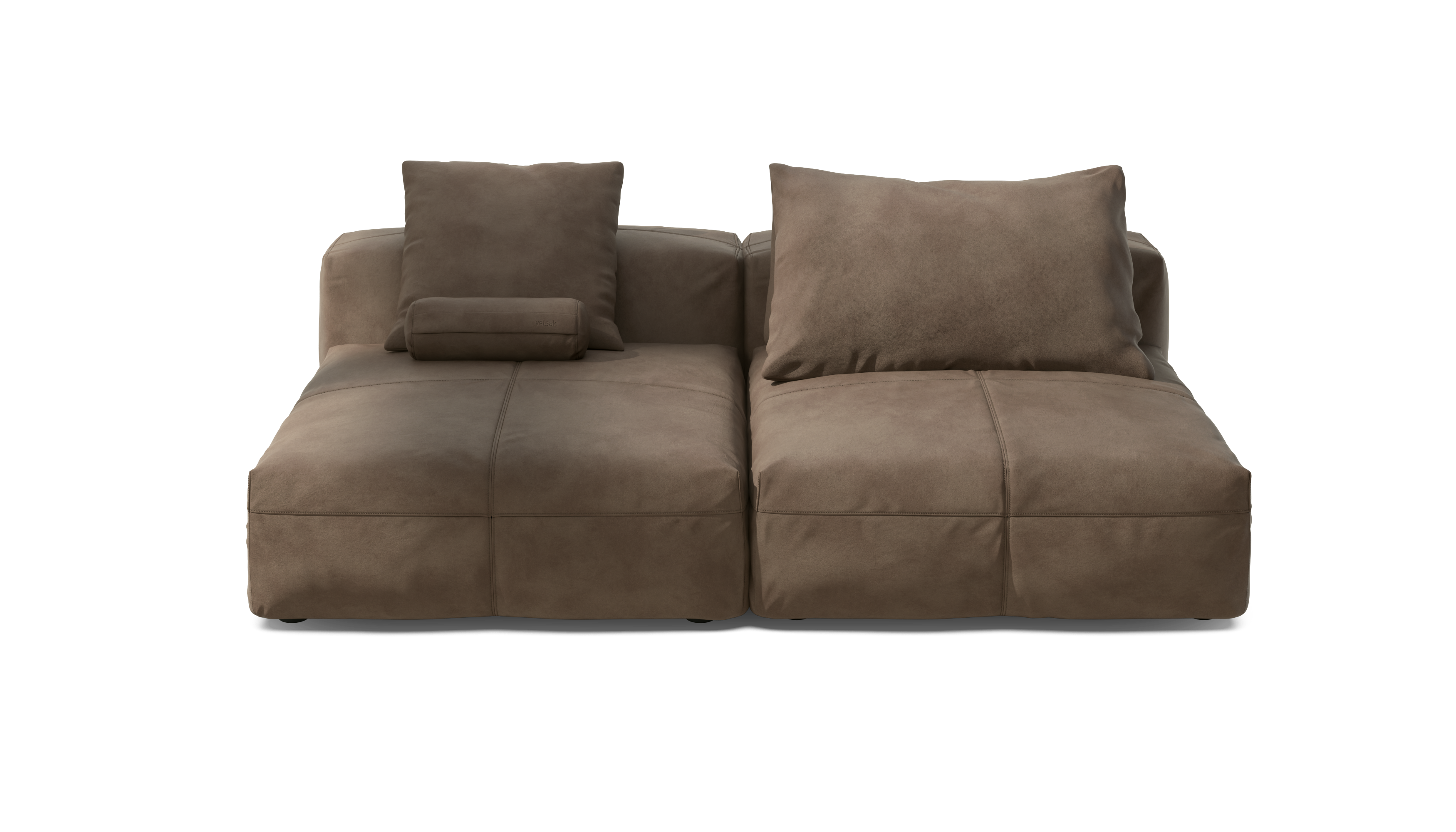 vetsak Sofa Set 01 XLarge divano pelle cacao 210x136