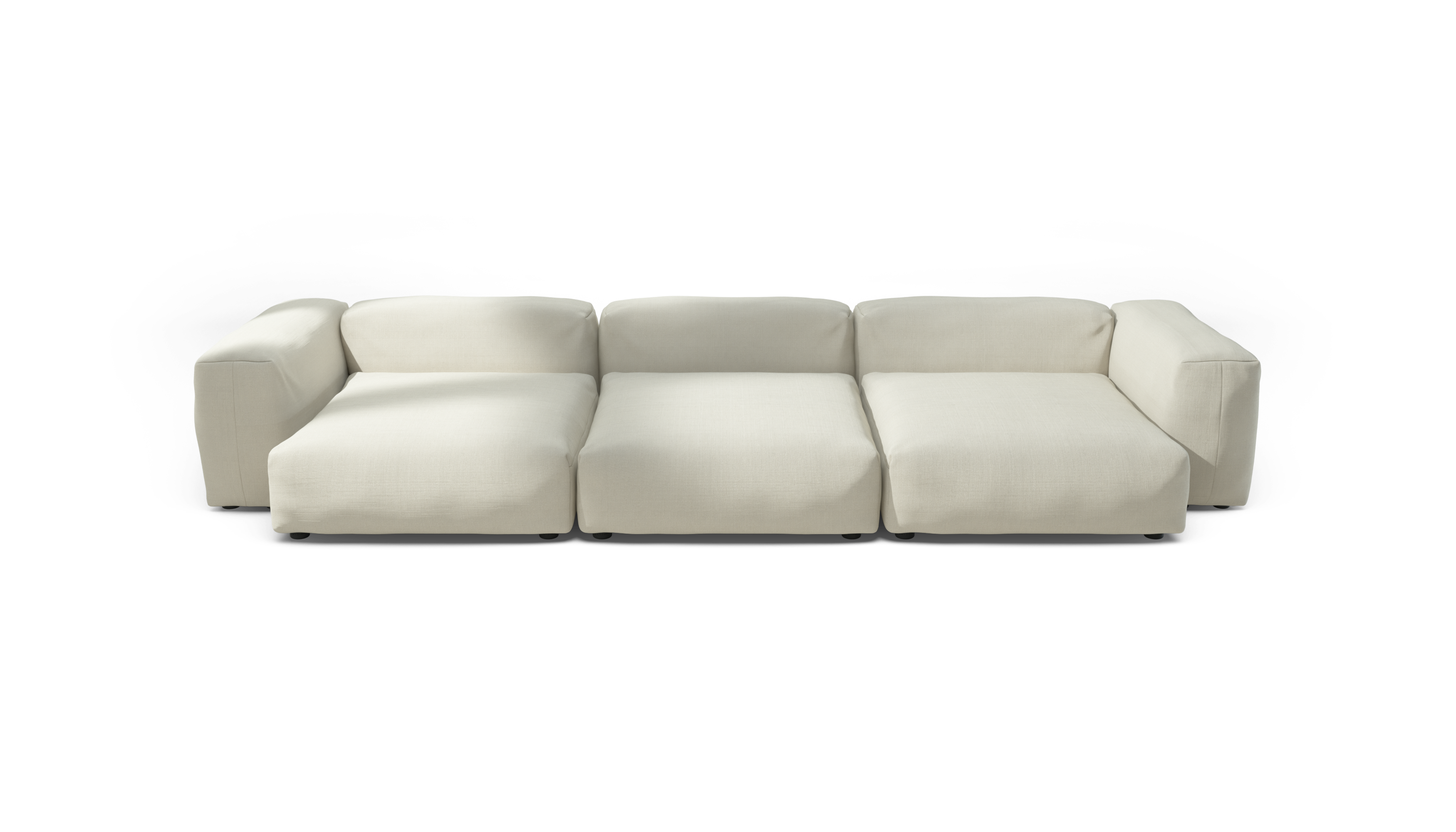 vetsak Sofa Set 05 divano 5 posti crema ad L
