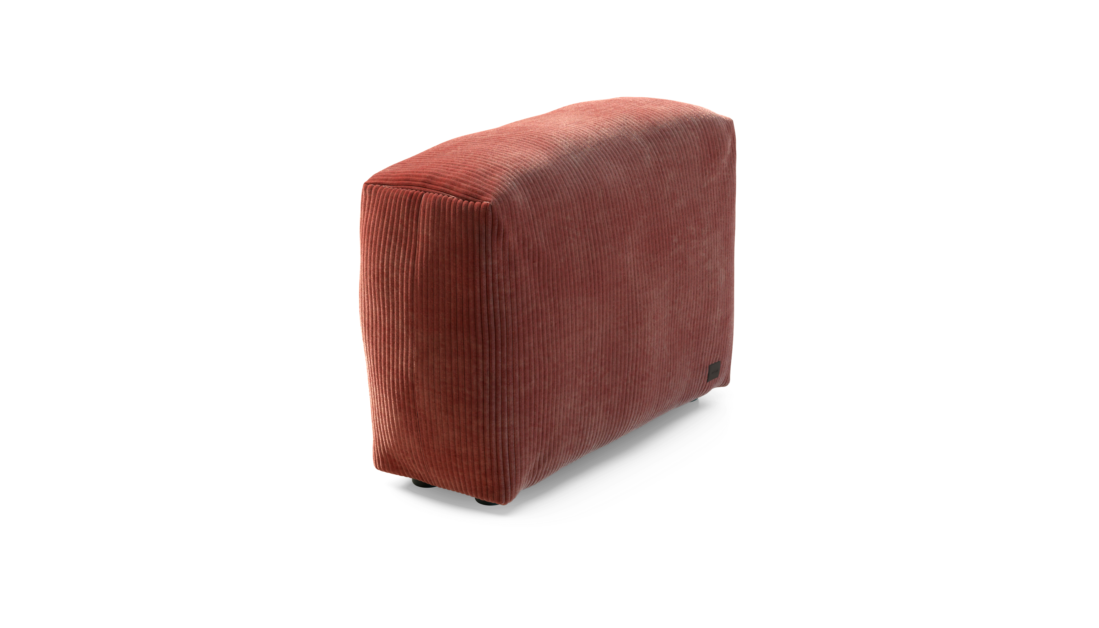 vetsak Cover Side Medium fodera divano Cord Velour Brick 84x31