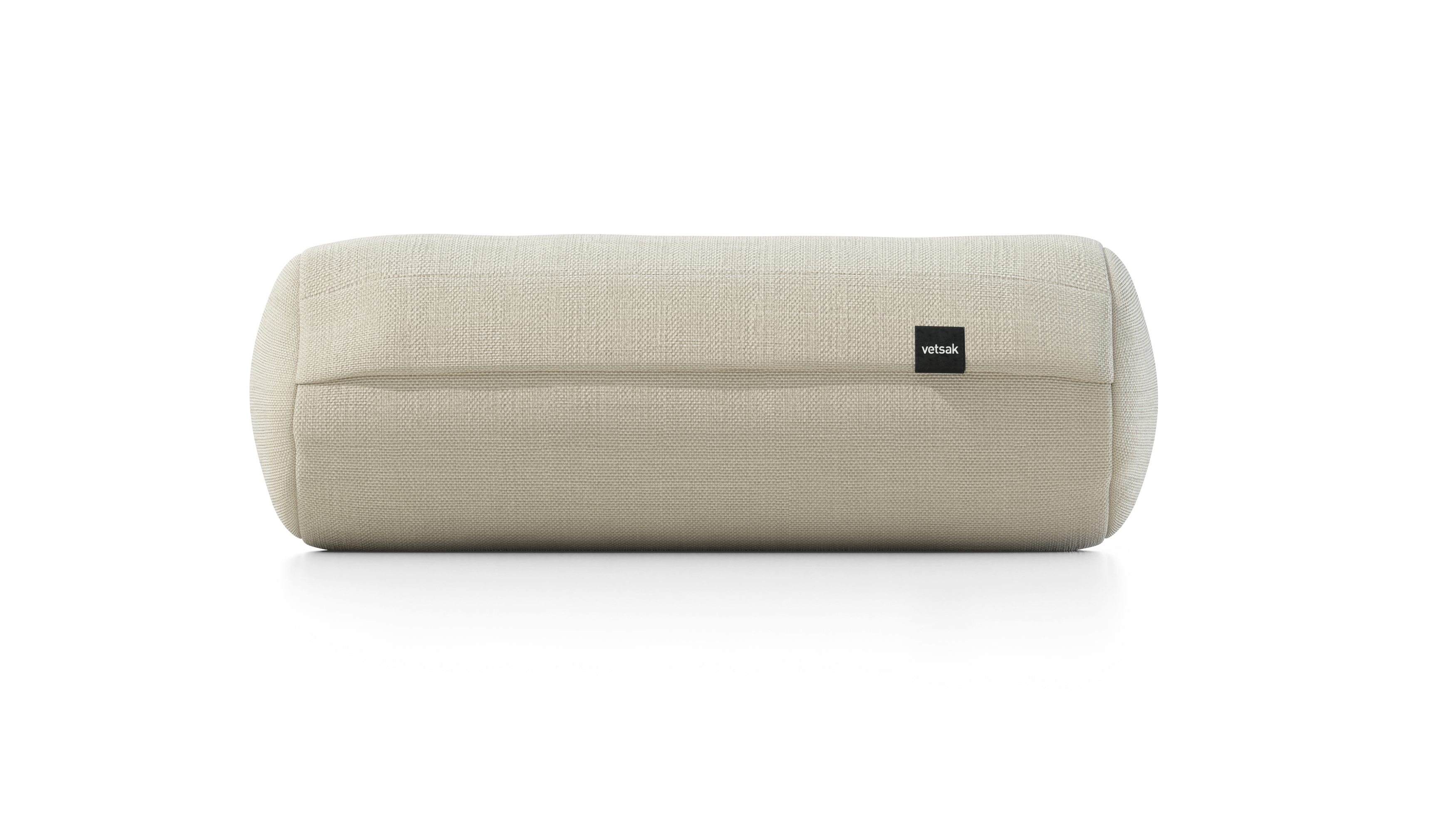 vetsak Noodle cuscino cilindrico Pique Beige da esterno