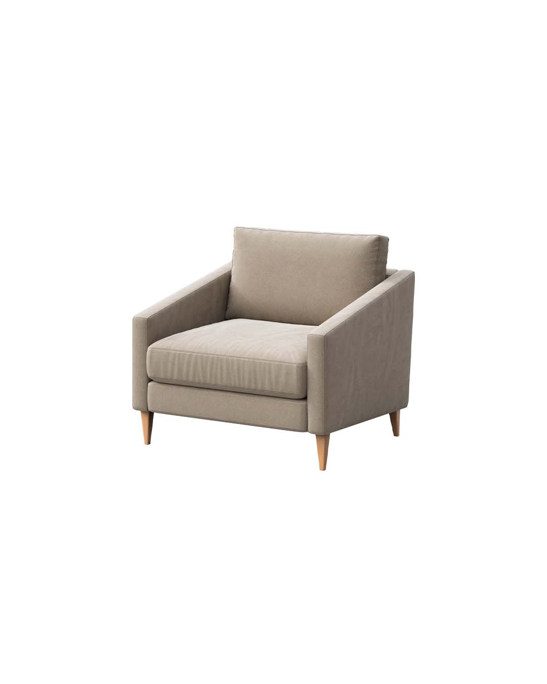 Ame Yens Karoto poltrona 1 posto 80 cm retrò