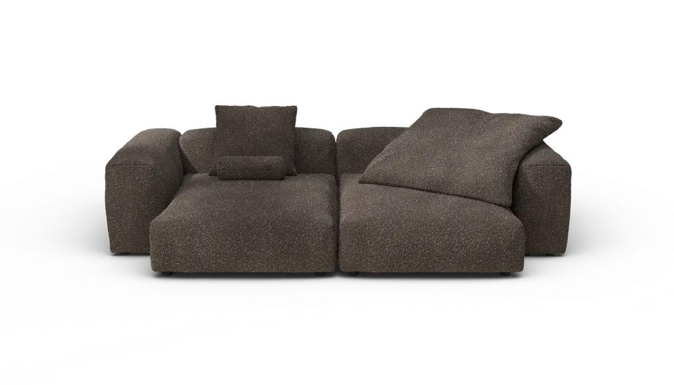 vetsak Set 02 XLarge divano modulare Nub Walnut