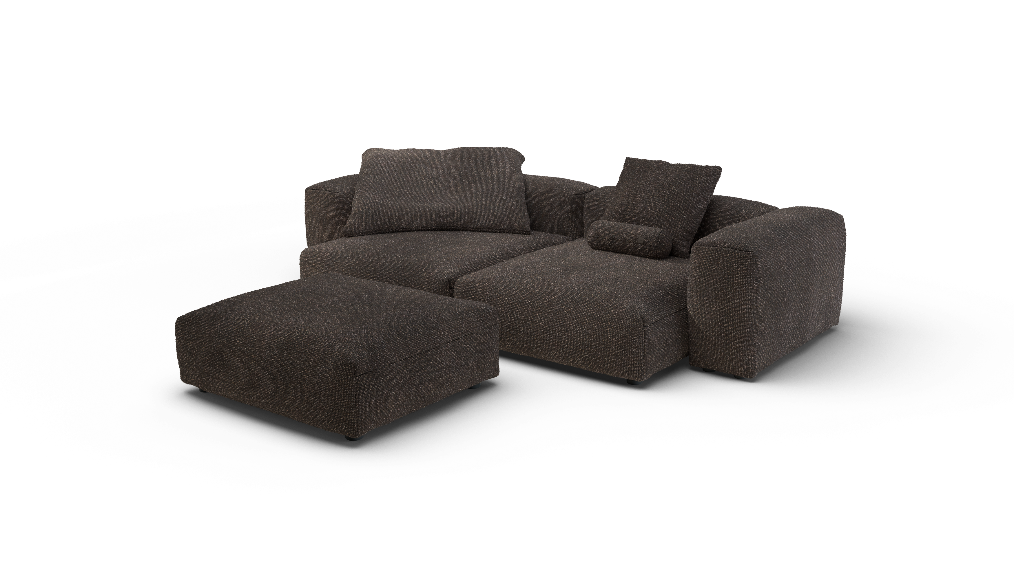 vetsak Sofa Set 03 divano modulare angolare Nub noce