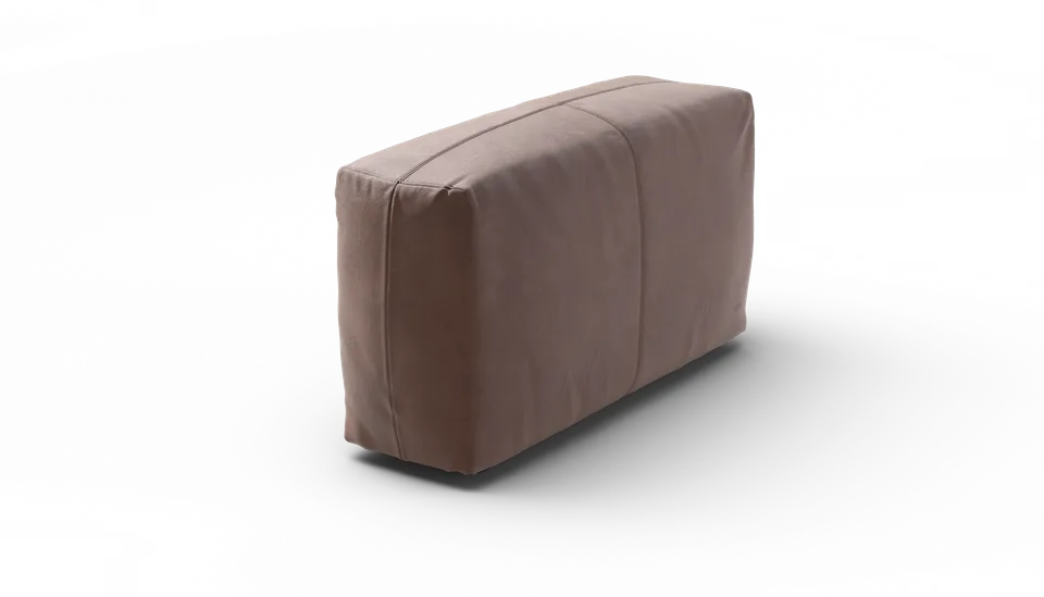vetsak Sofa Side Large modulo divano Stone in pelle