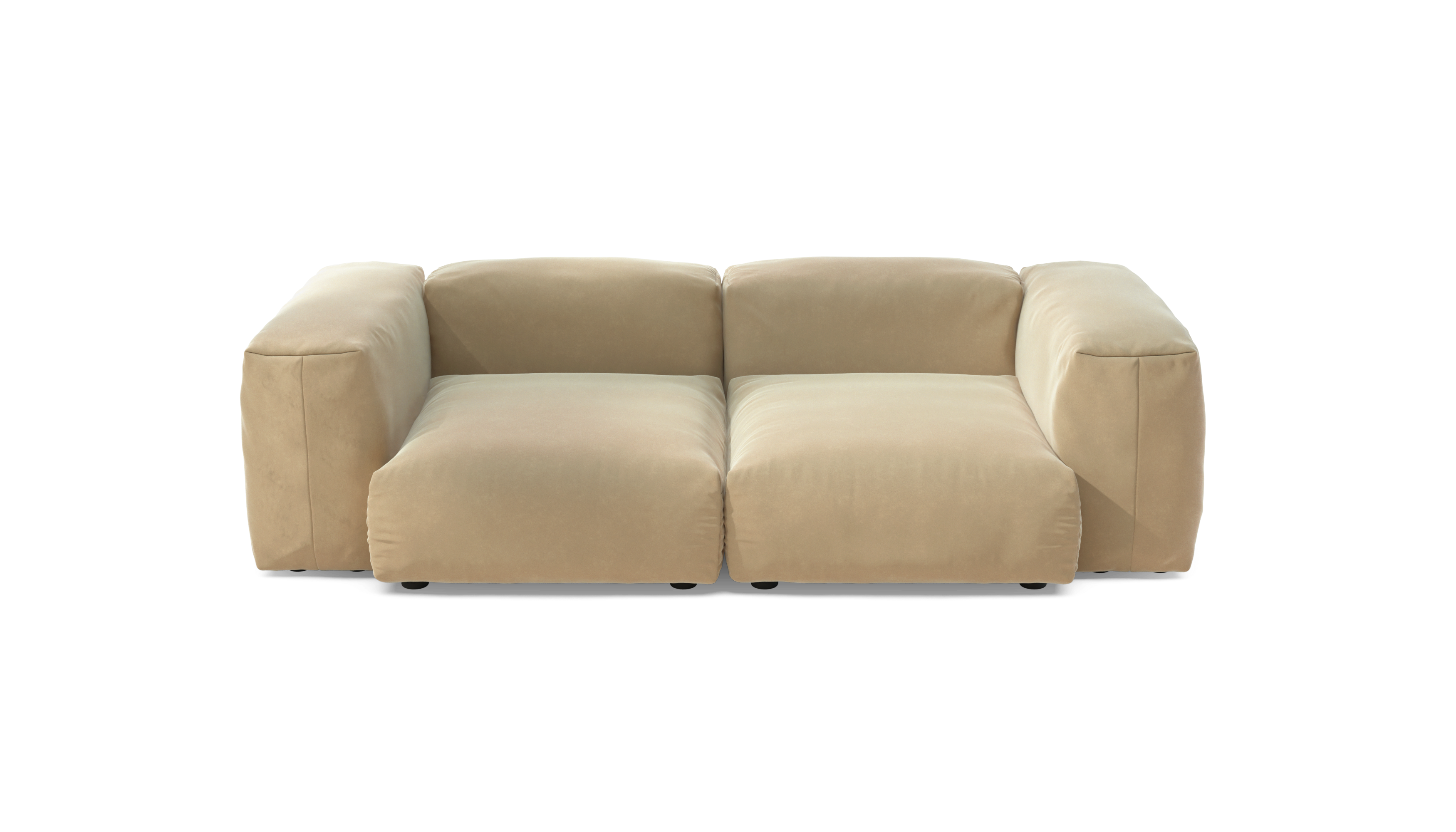 vetsak Sofa Set 02 Medium divano modulare Suave crema 230x115