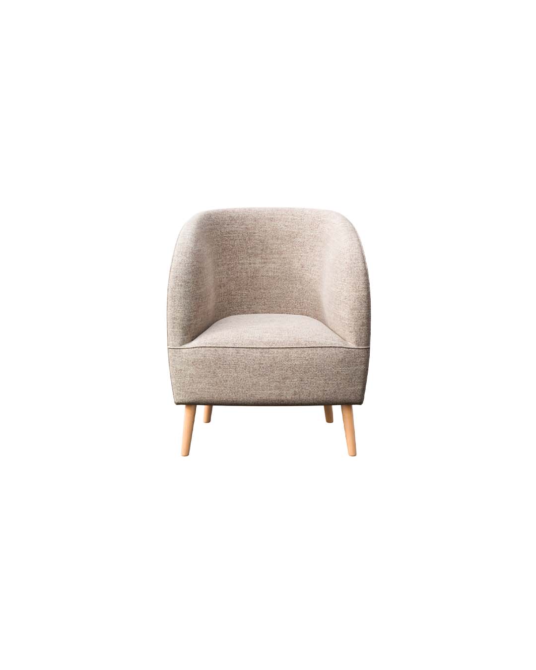 Ame Yens Licio poltrona 1 posto 80 cm rotonda