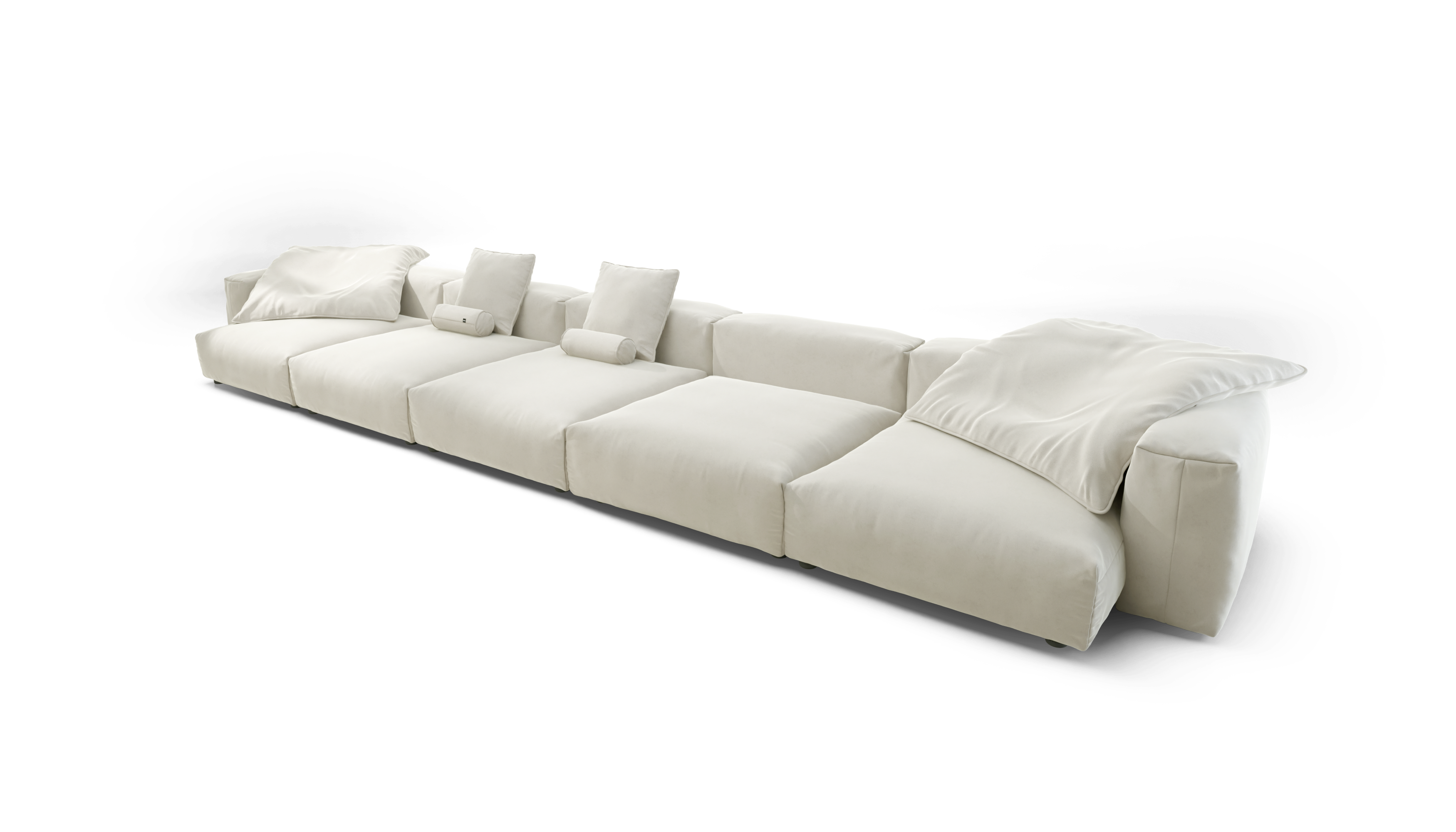 vetsak Sofa Set 06 divano a U Pearl Suave 377x241