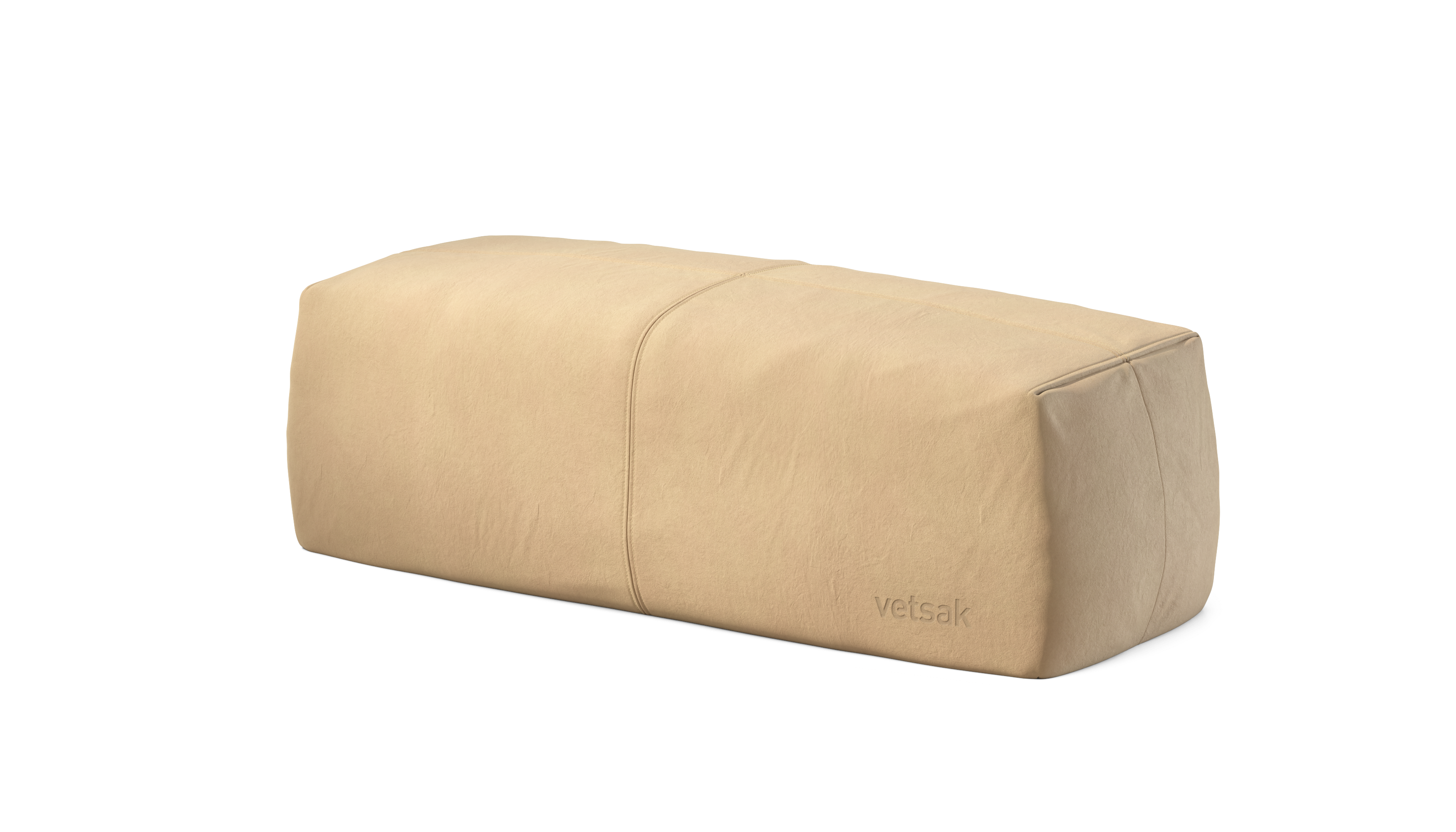 vetsak Lounge Pillow cuscino pelle beige